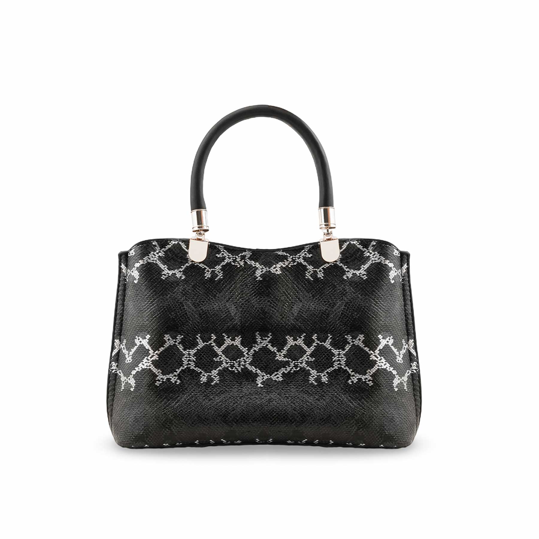 Blkwht Formal Hand Bag P55742 - Image 2