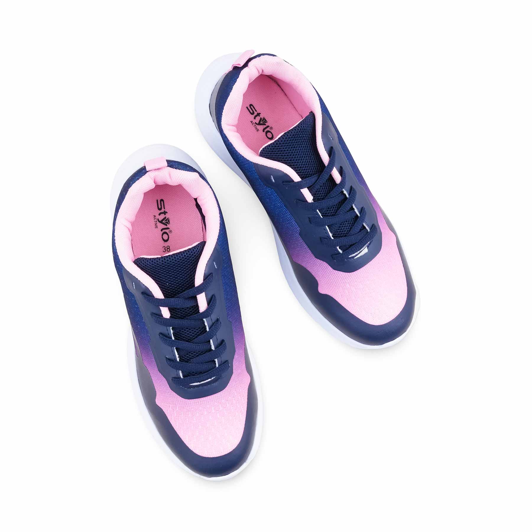 Blue Athleisure Sneaker For Ladies AT7464 - Image 5