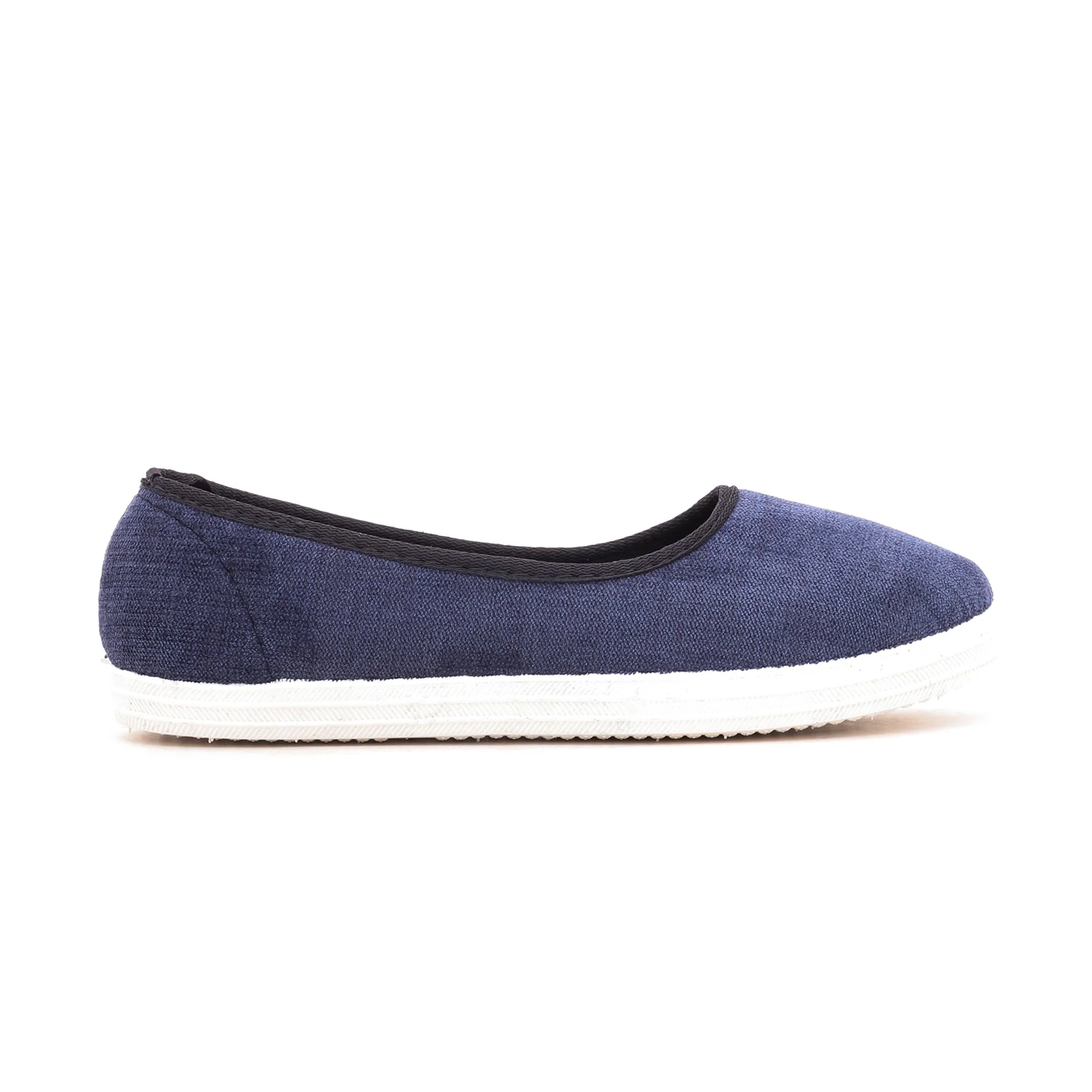 Blue Canvas Slip On WN6122 - Image 2
