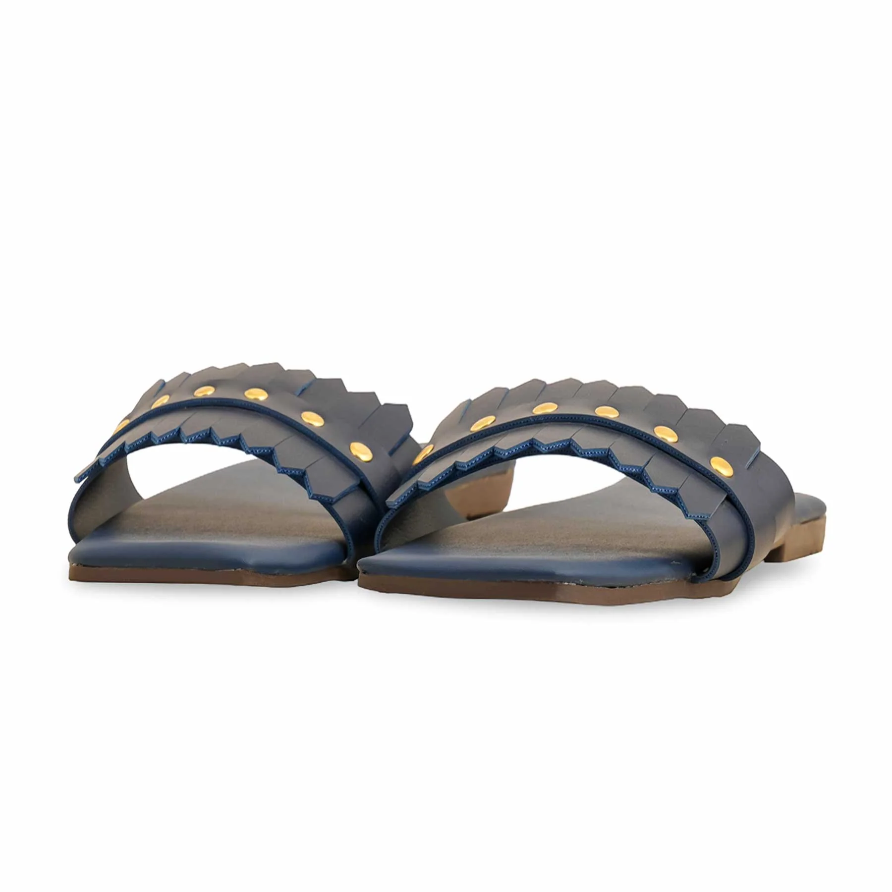 Blue Casual Slipper CL2054 - Image 3