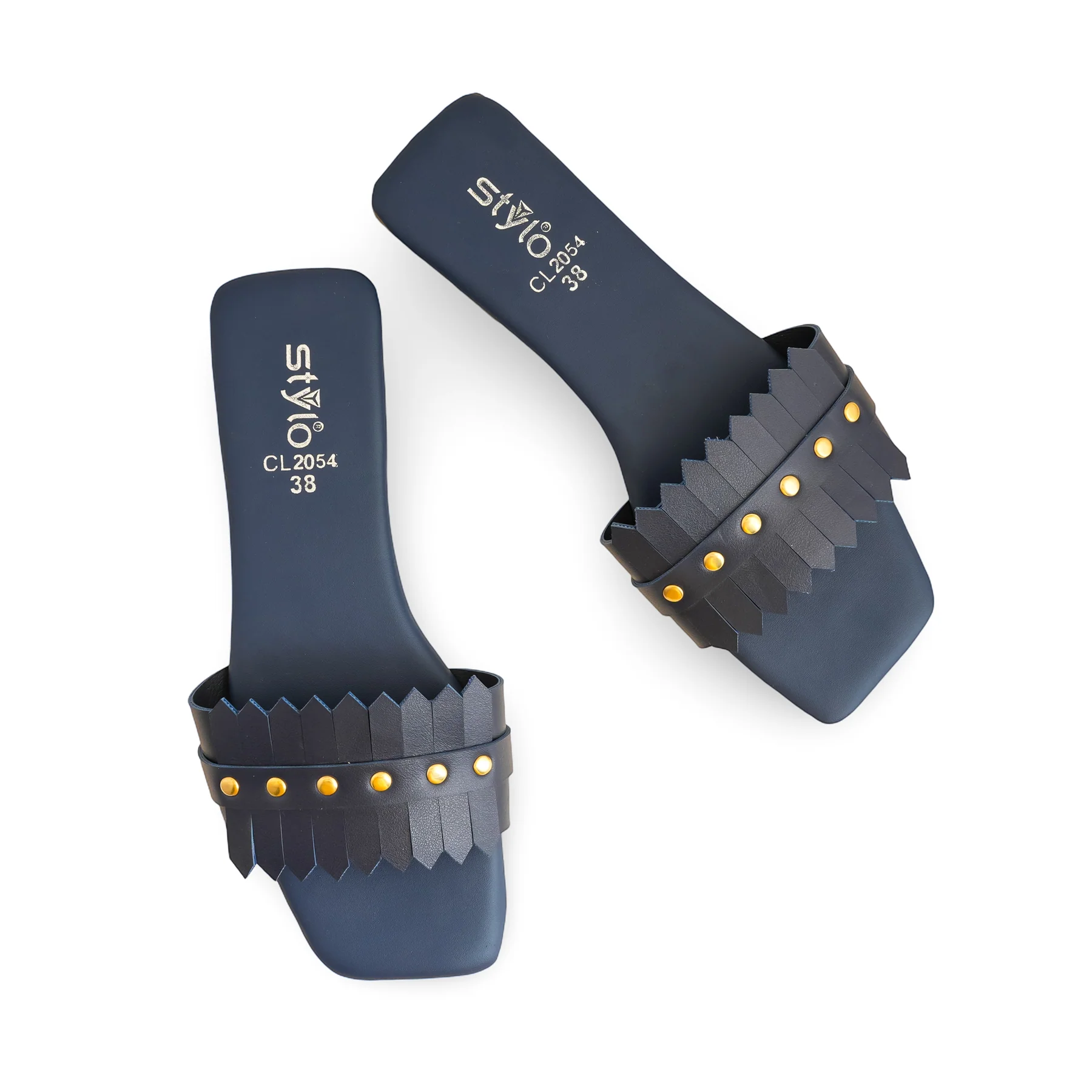 Blue Casual Slipper CL2054 - Image 5