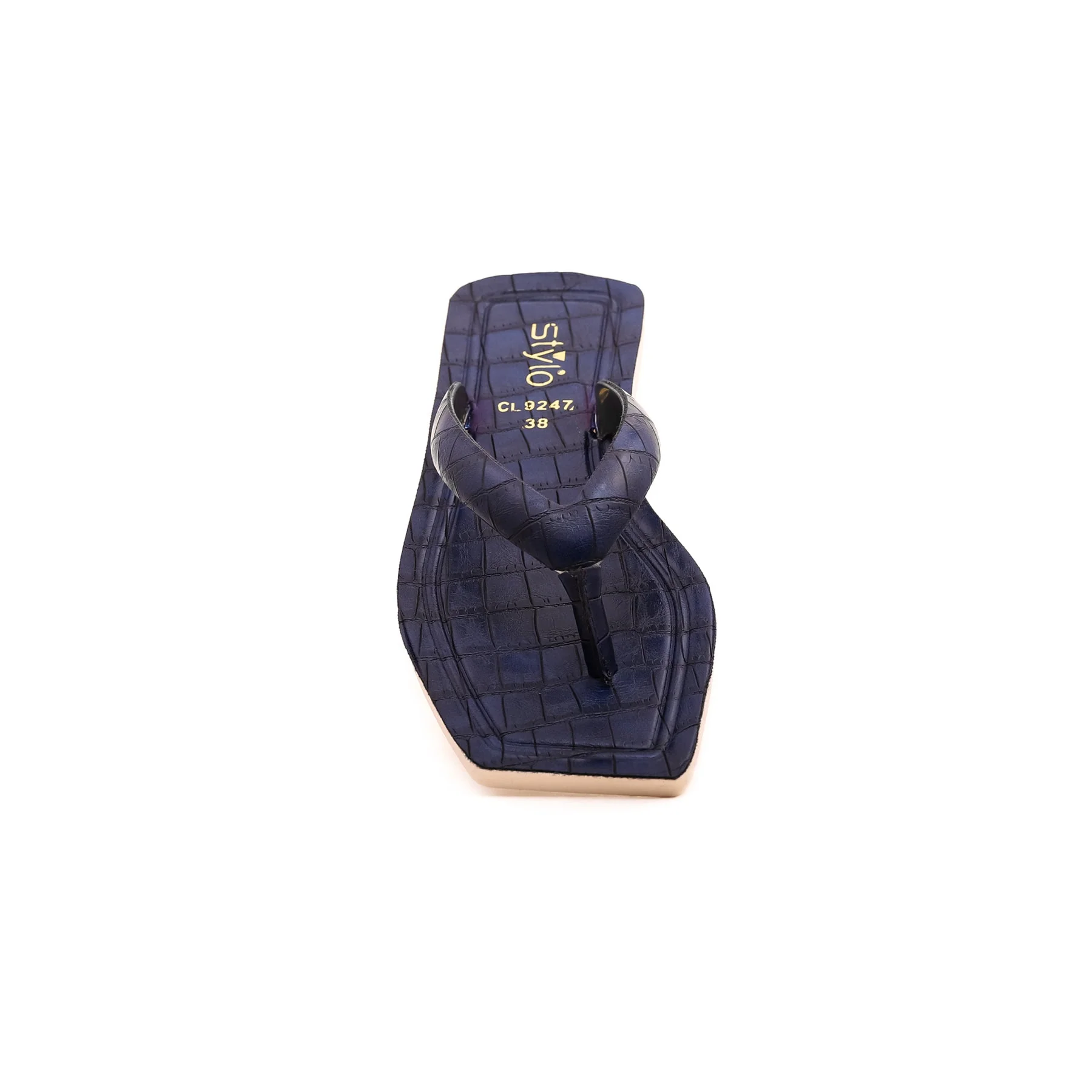 Blue Casual Chappal Cl9247 - Image 3