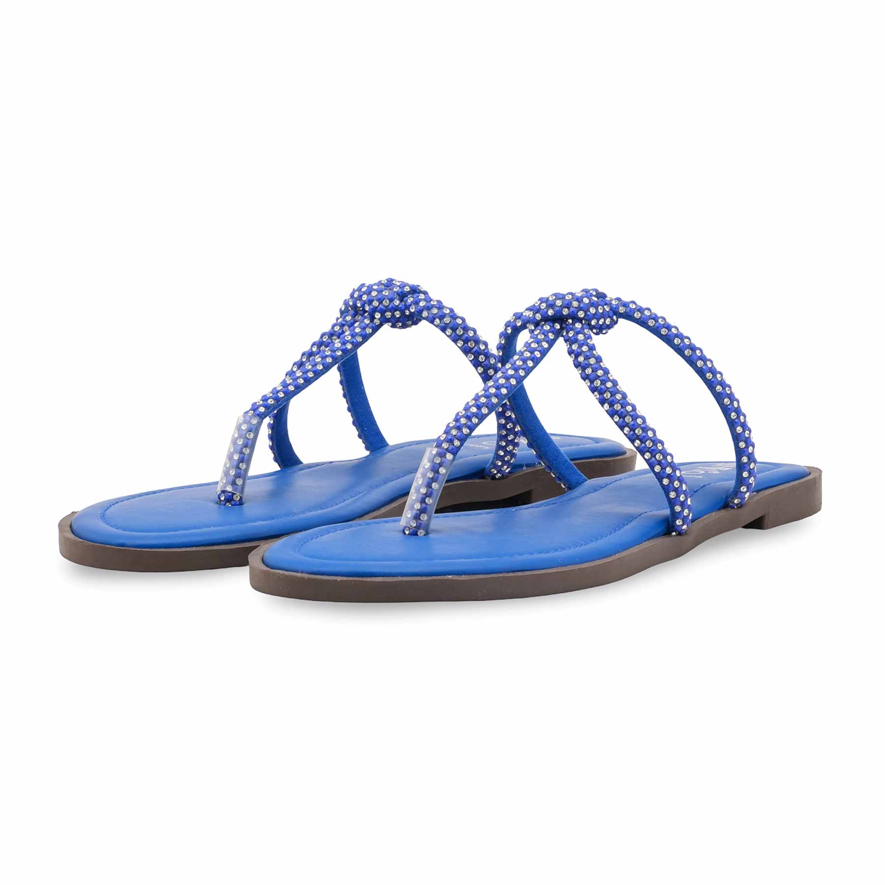 Blue Casual Chappal For Ladies CL2086 - Image 3