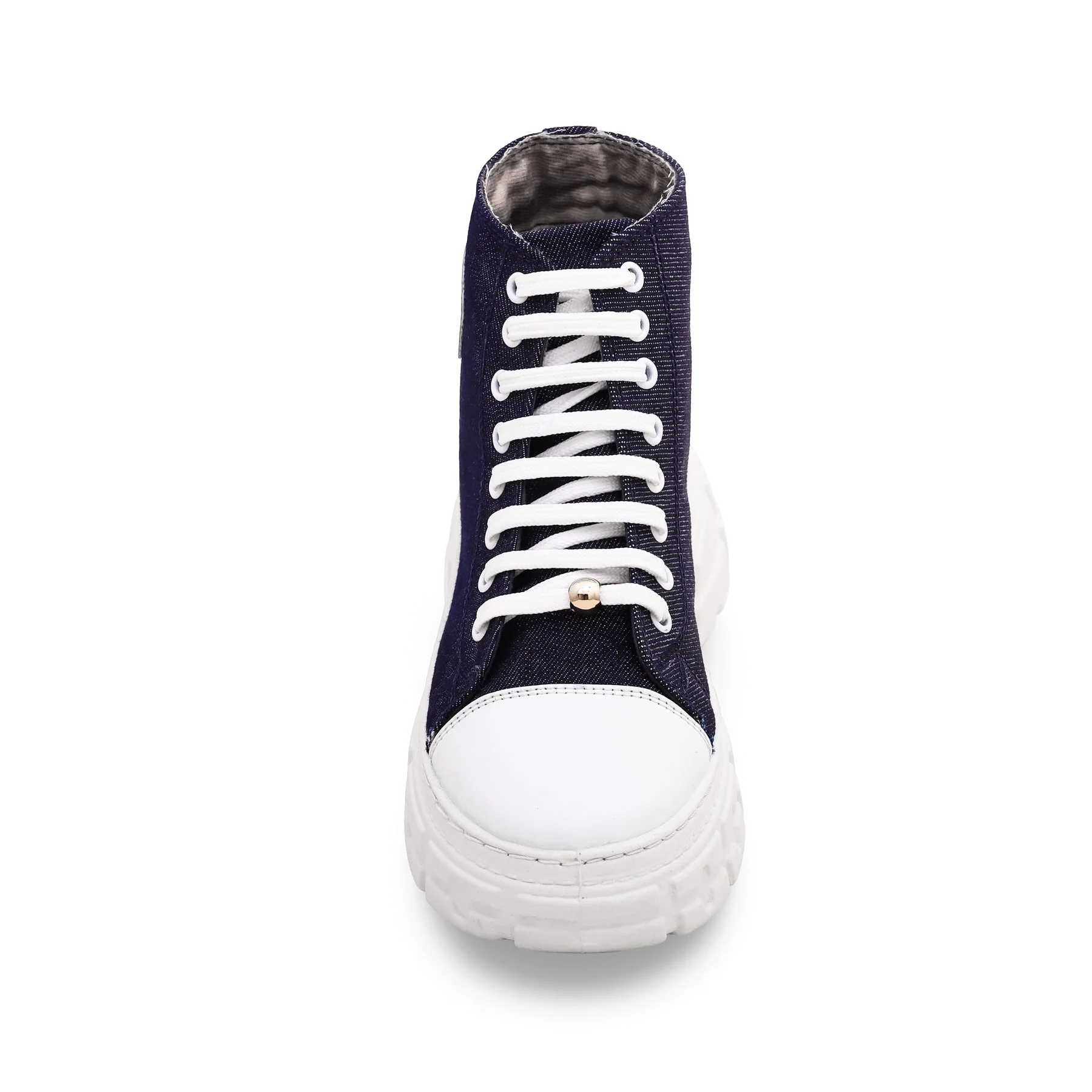 Blue Casual High Ankle Sneaker AT7253 - Image 3