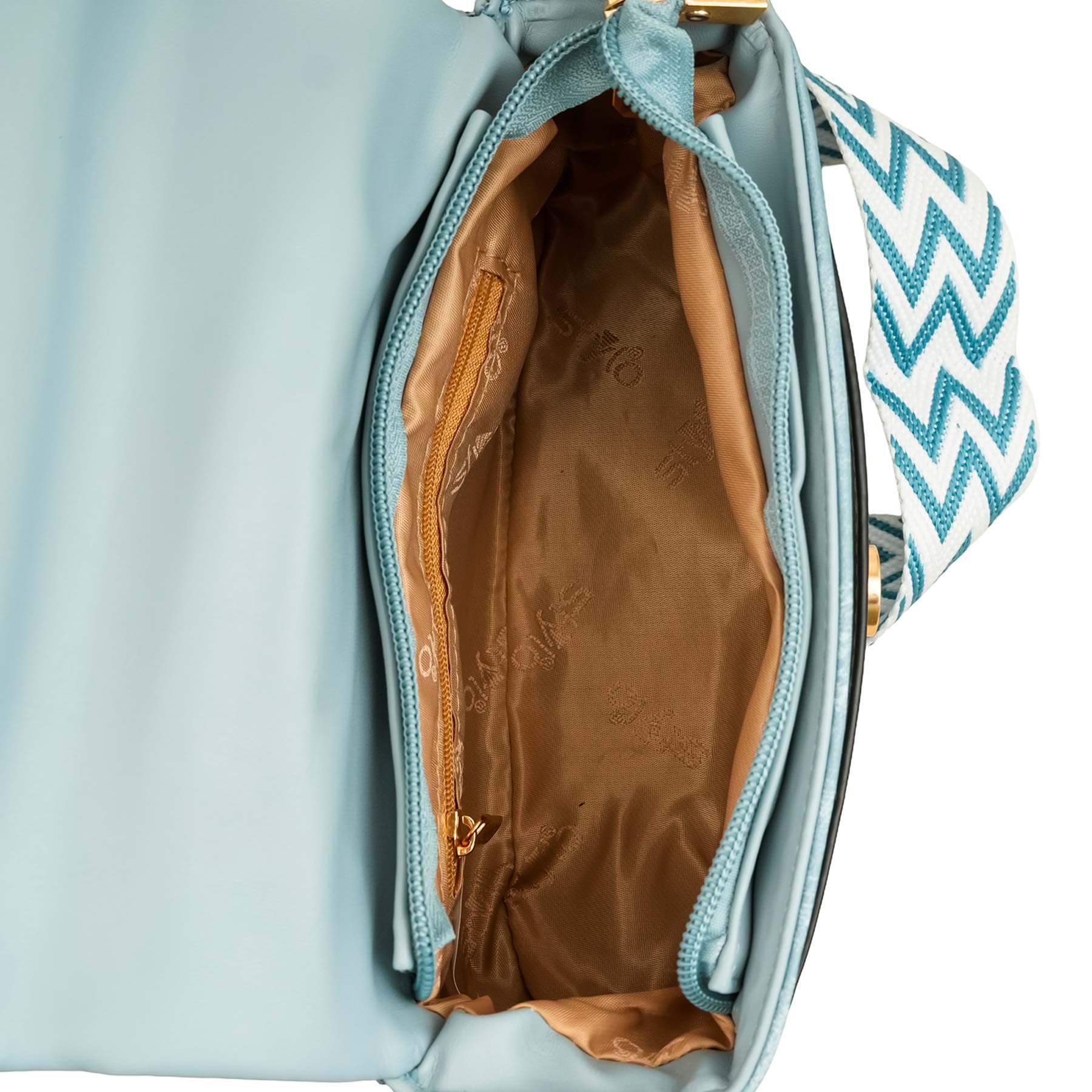Blue Casual Pouch For Women P97612 - Image 6
