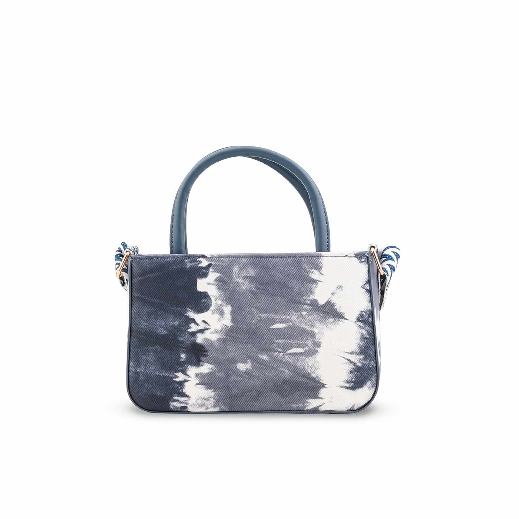 Blue Casual Pouch For Women P97676 - Image 4