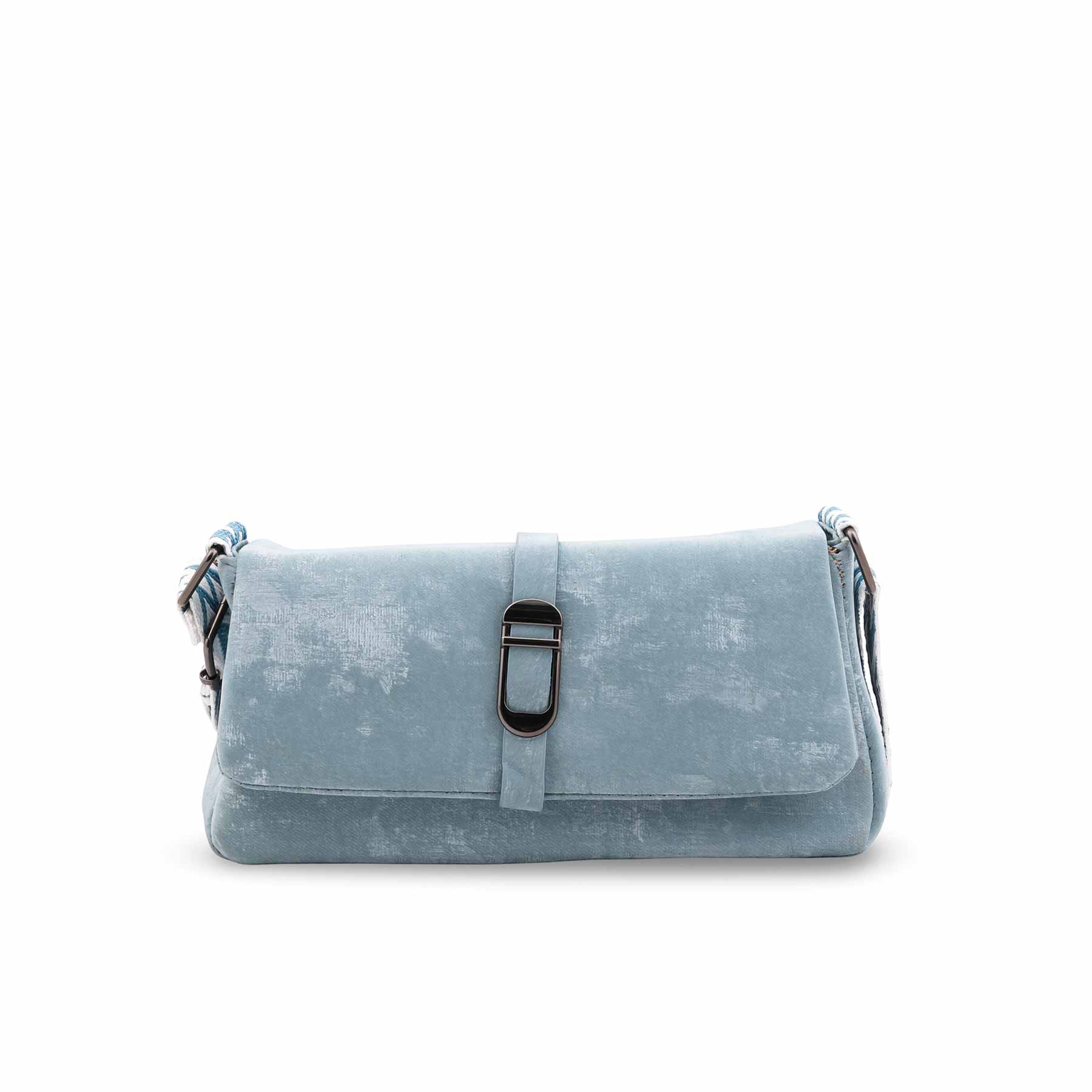 Blue Casual Pouch For Women P97704 - Image 2