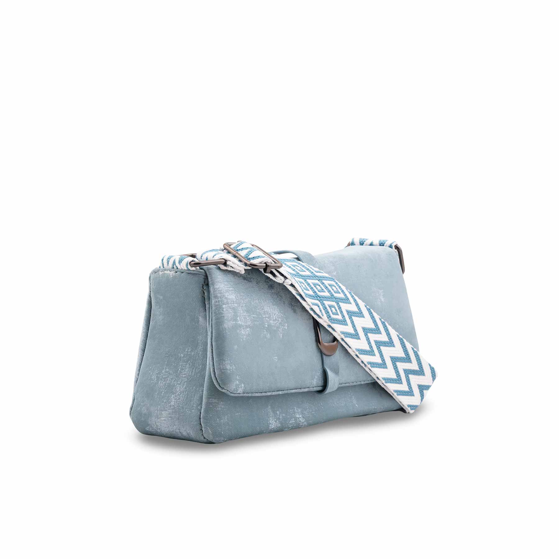 Blue Casual Pouch For Women P97704 - Image 3