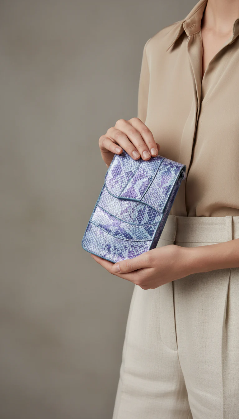 Blue Casual Pouch P97524