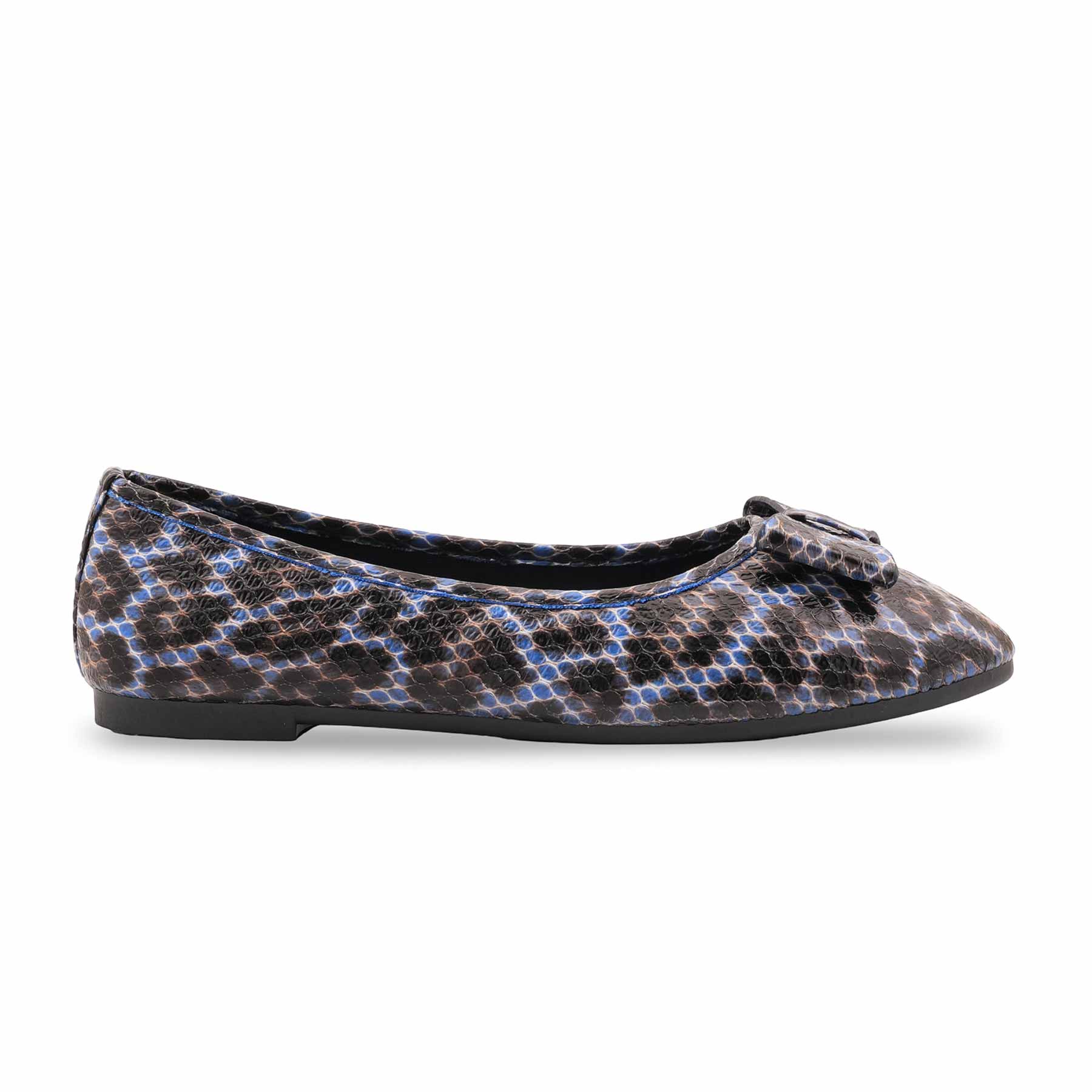 Blue Casual Pumps For Women WN1380 - Image 9