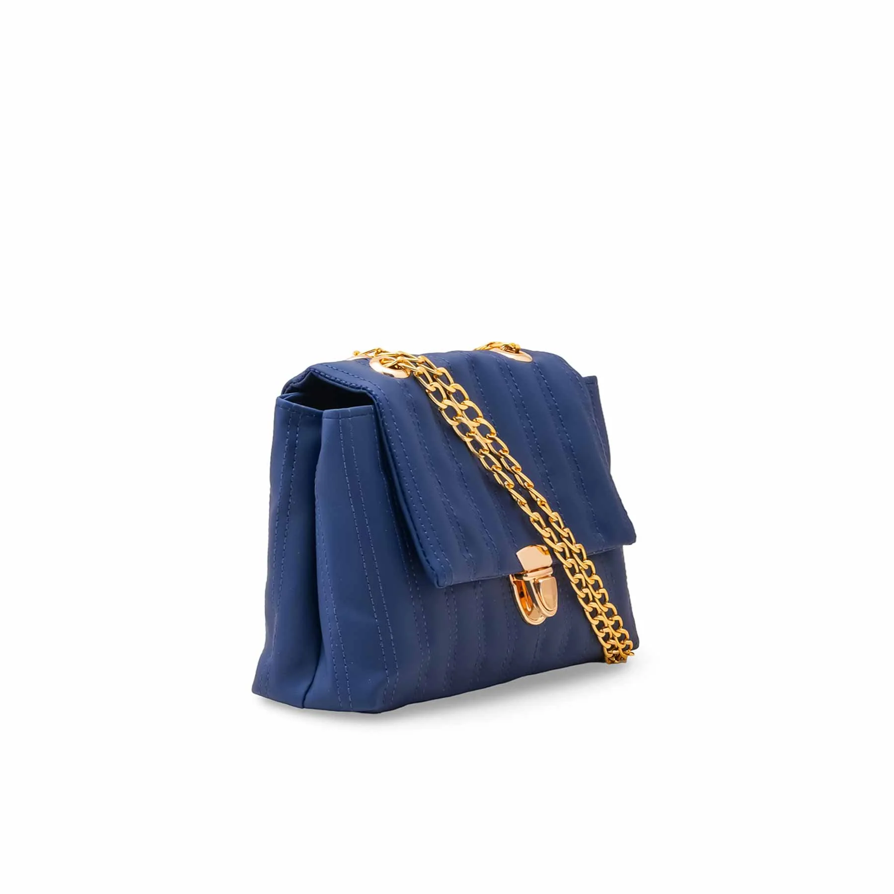 Blue Casual Shoulder Bag For Women P56286 - Image 3