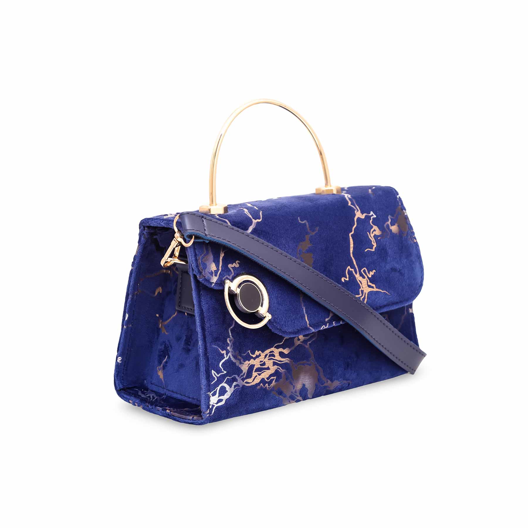 Blue Casual Shoulder Bag P55482 - Image 2