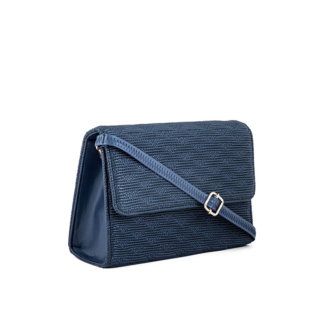 Blue Casual Shoulder Bag P55663 - Image 2
