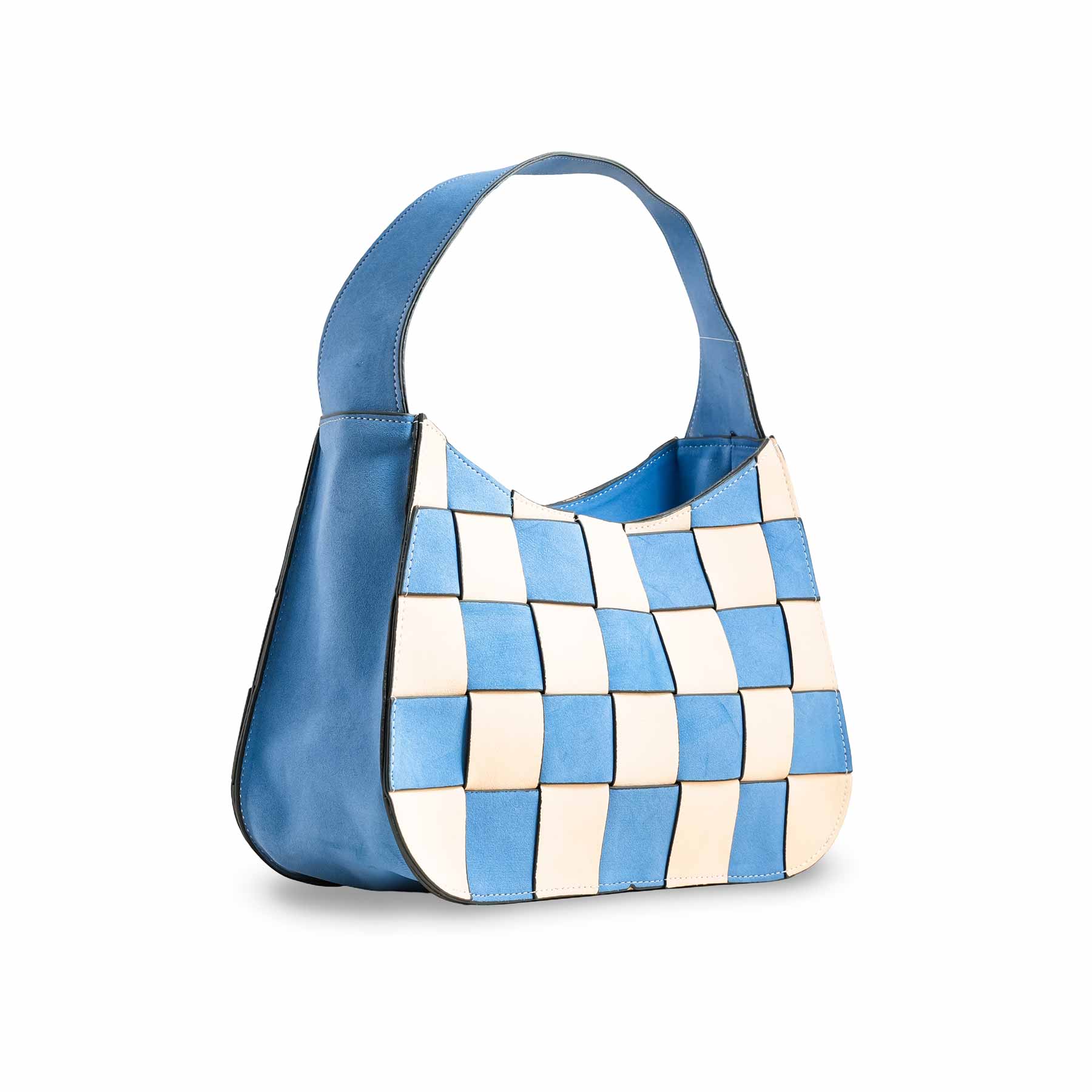 Blue Casual Shoulder Bag P55688 - Image 3