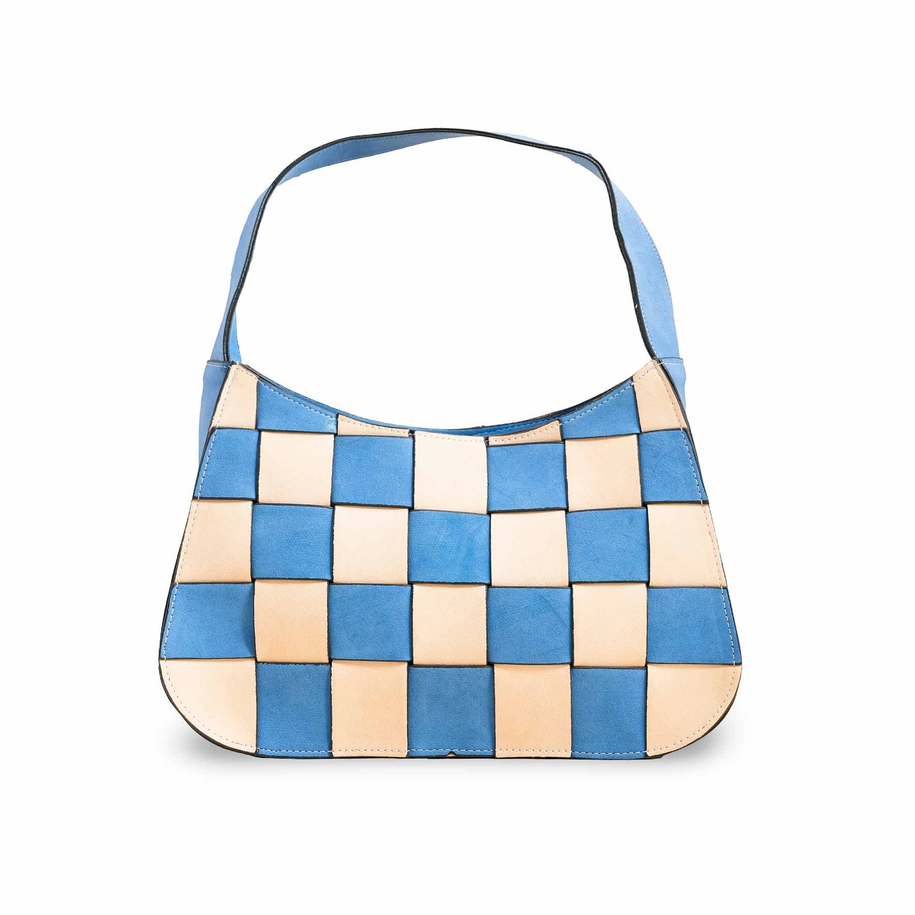 Blue Casual Shoulder Bag P55688 - Image 4