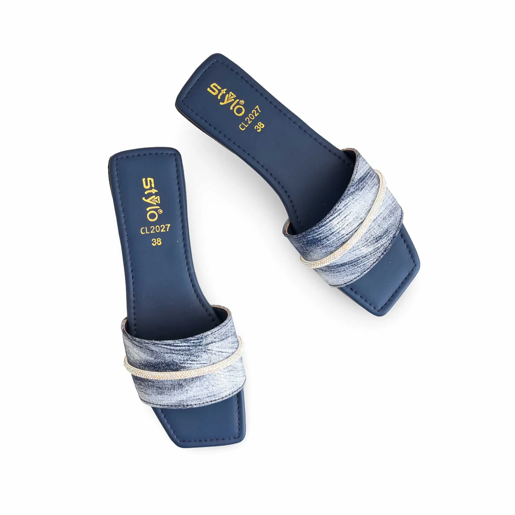 Blue Casual Slipper CL2027 - Image 5