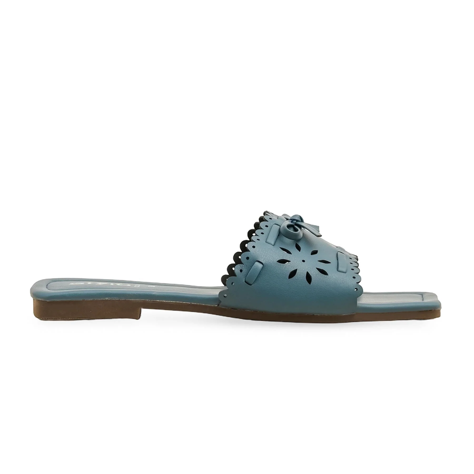 Blue Casual Slipper CL2129 - Image 2
