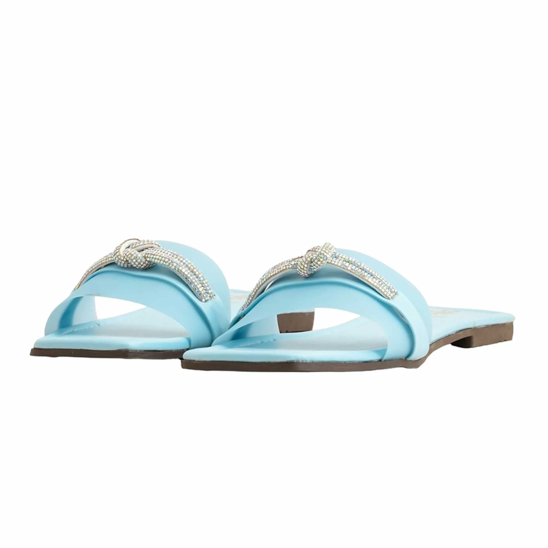 Blue Casual Slipper For Ladies CL2036 - Image 3