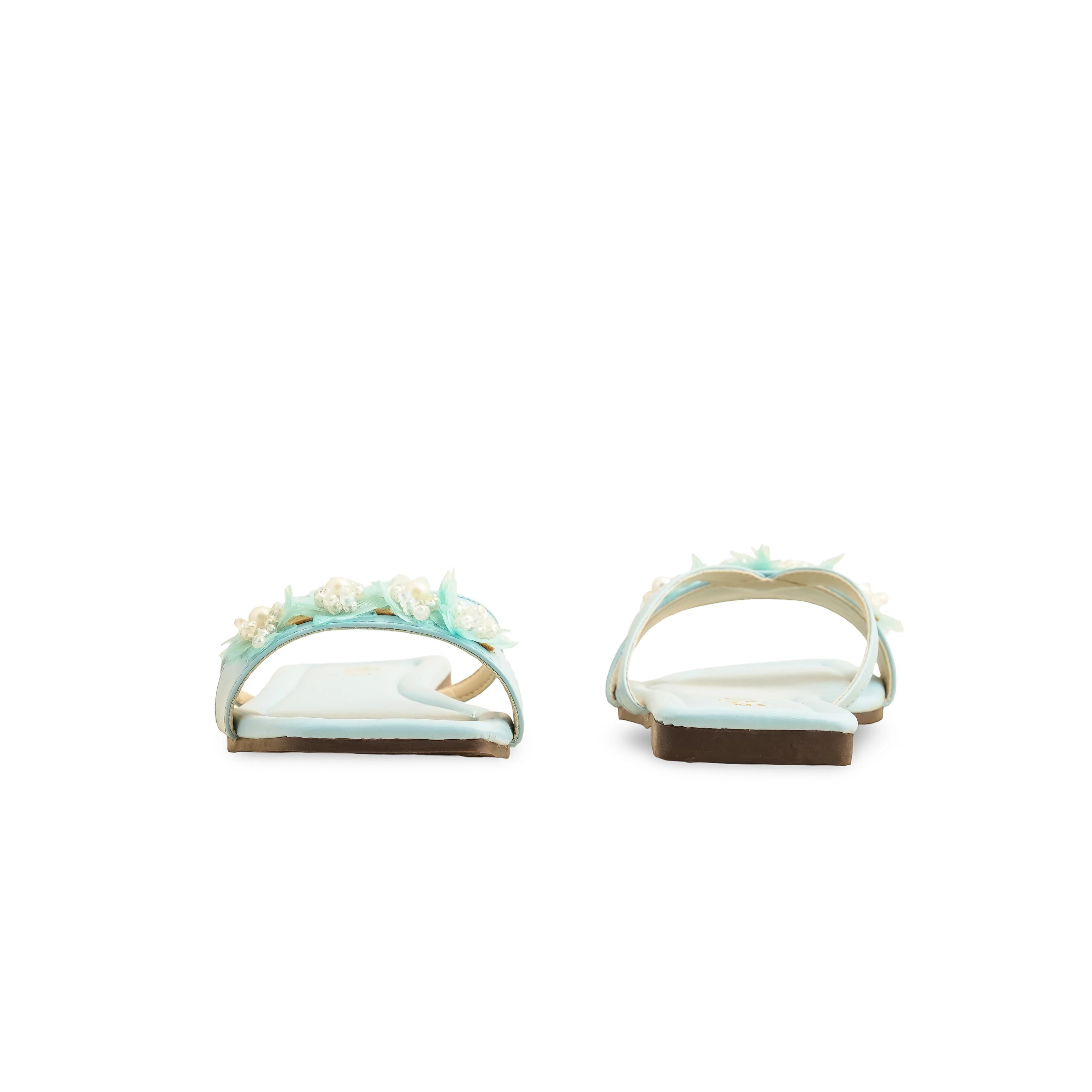 Blue Casual Slipper For Ladies CL2060 - Image 5