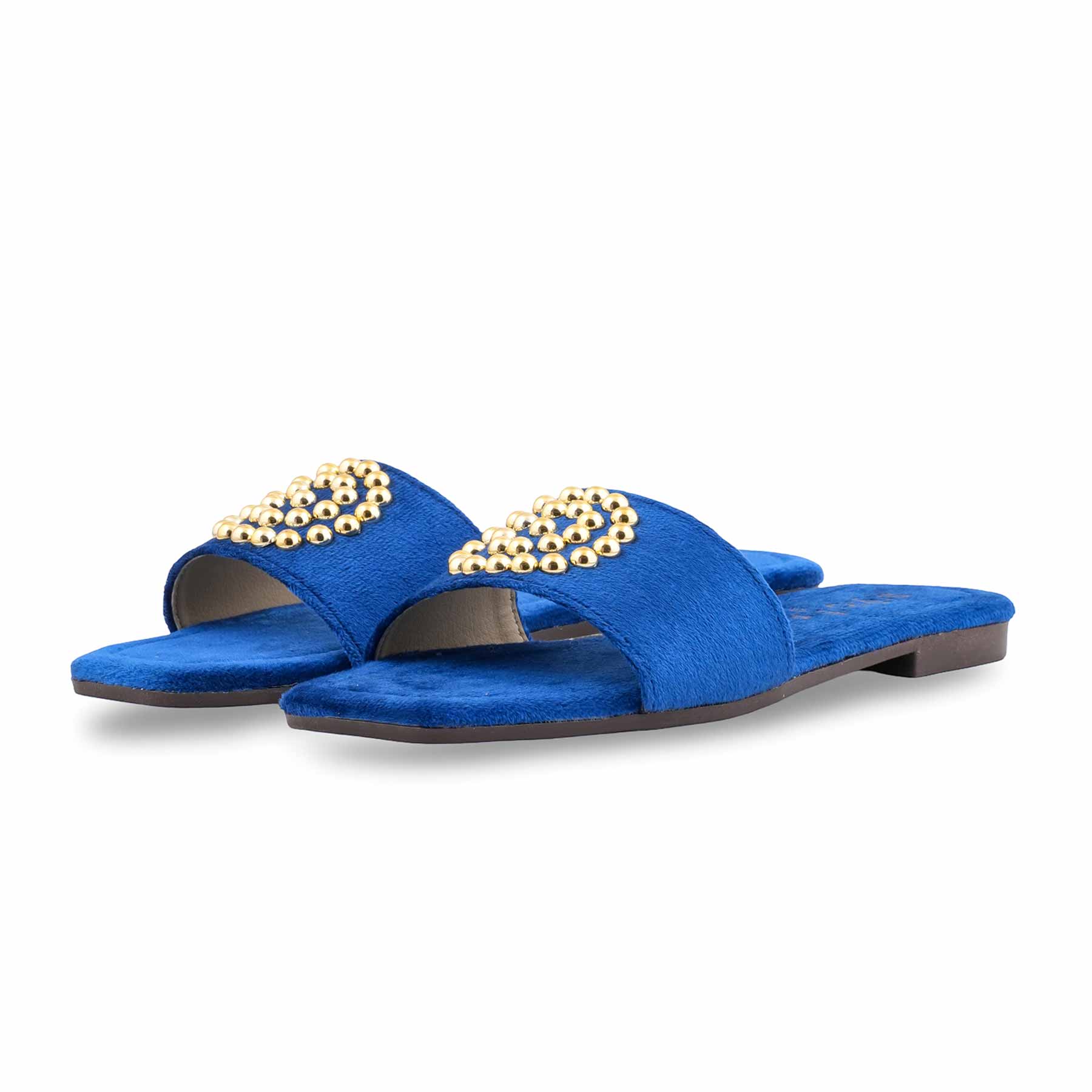 Blue Casual Slipper For Women CL2291 - Image 3