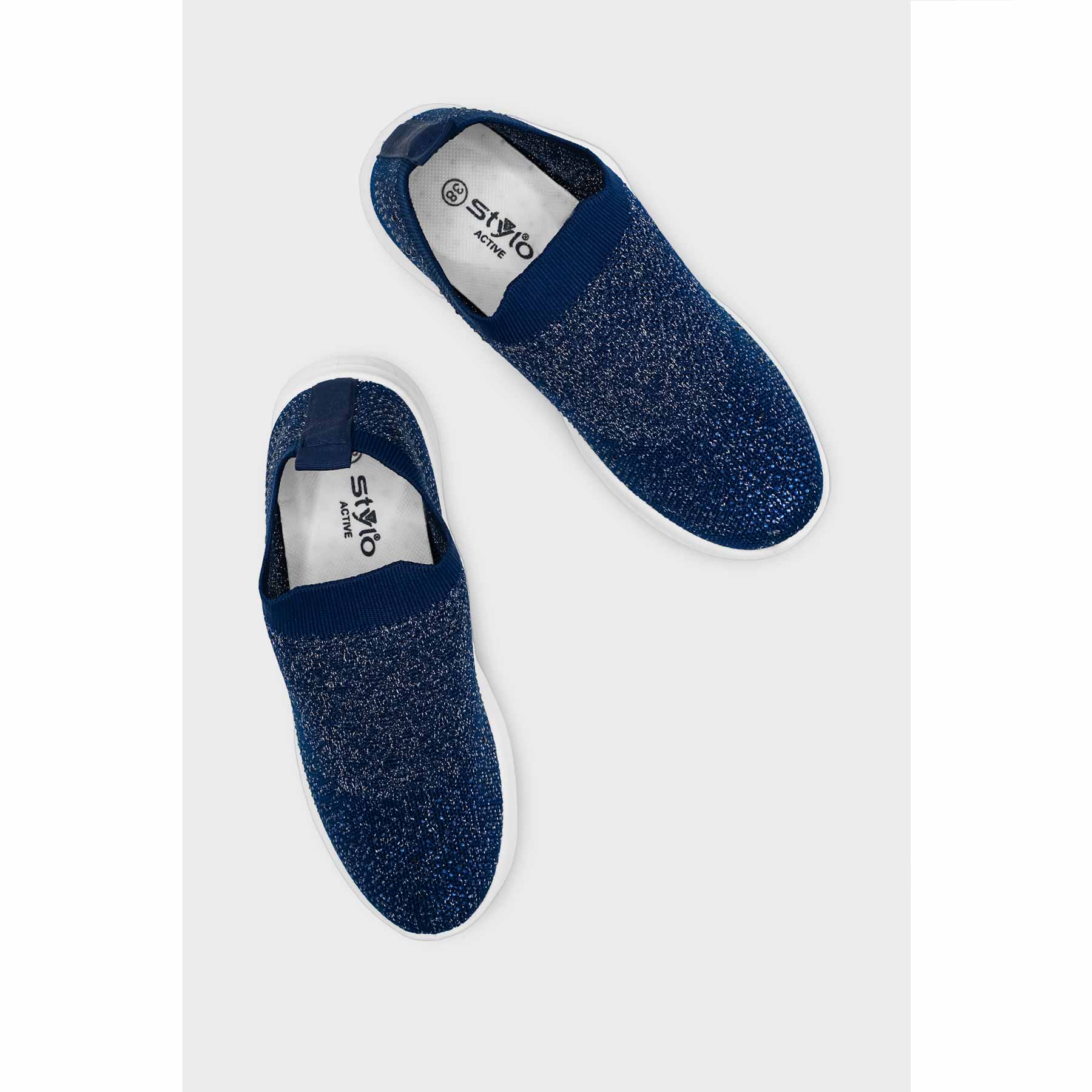 Blue Casual Sneaker AT9120 - Image 5