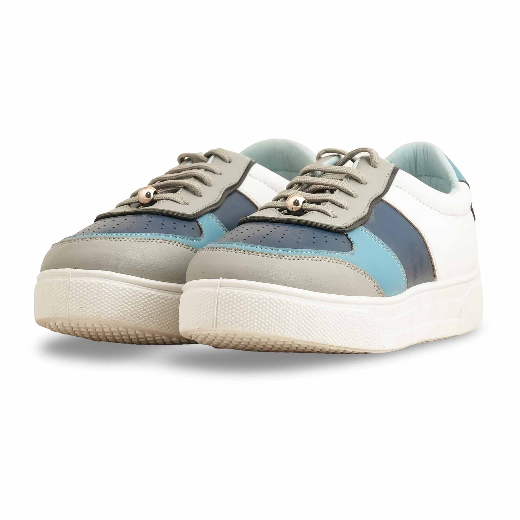 Blue Casual Sneaker For Ladies AT7198 - Image 2