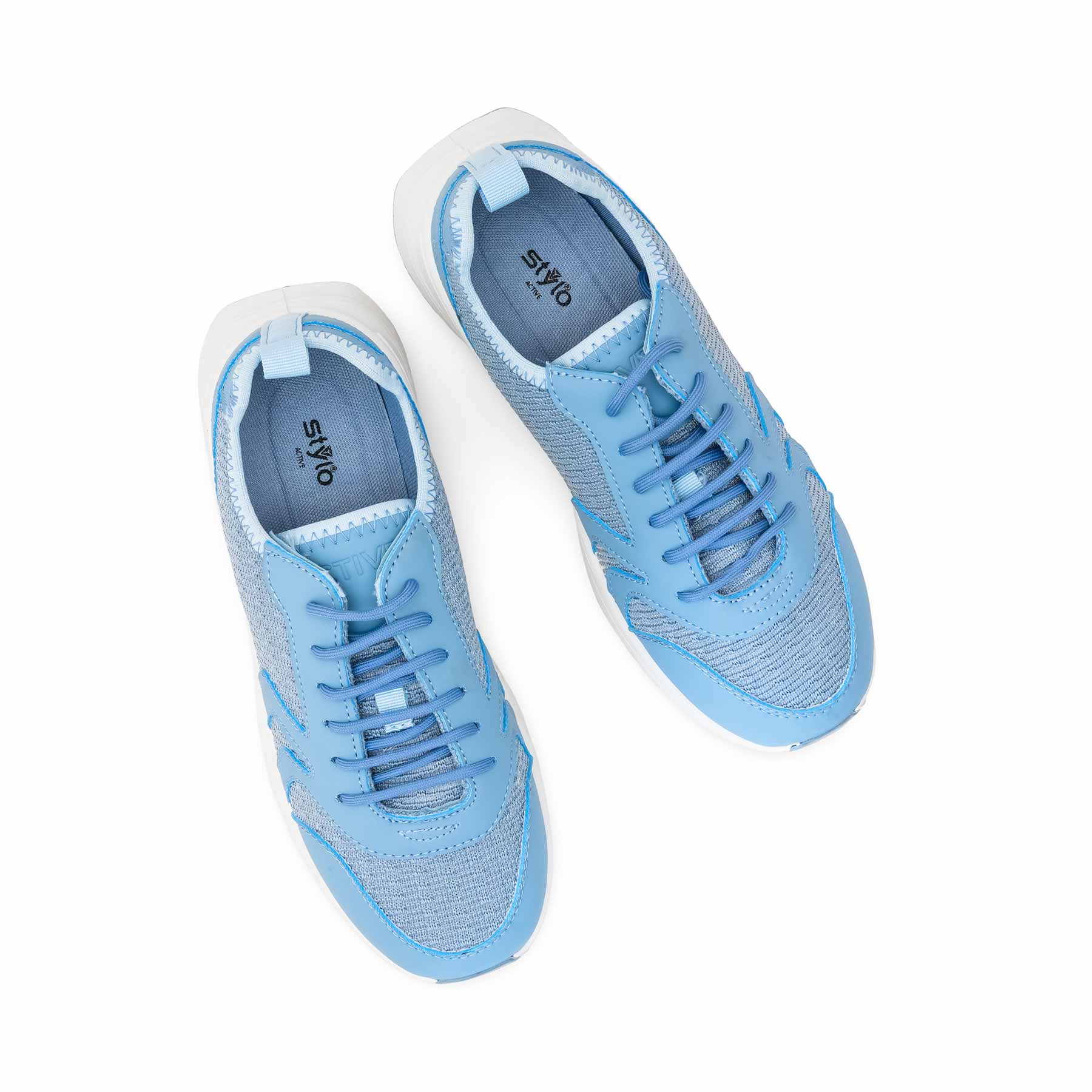 Blue Casual Sneaker For Ladies AT7387 - Image 5