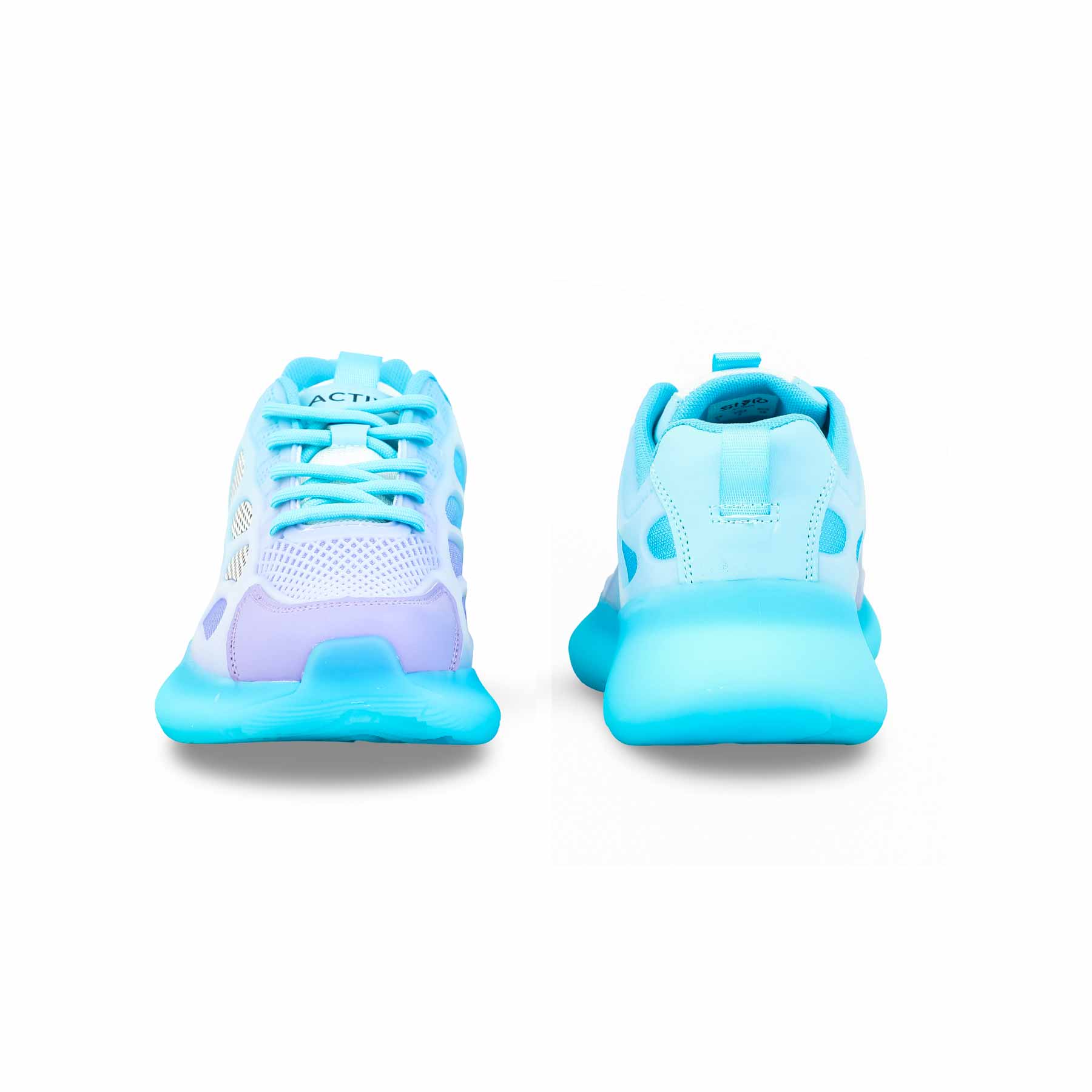 Blue Casual Sneaker For Women AT7348 - Image 4