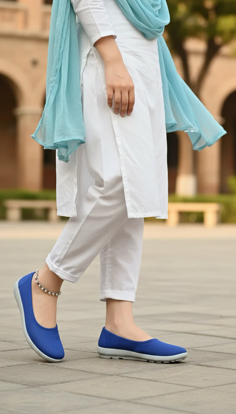 Blue Casual Sneaker WN6201 - Image 2