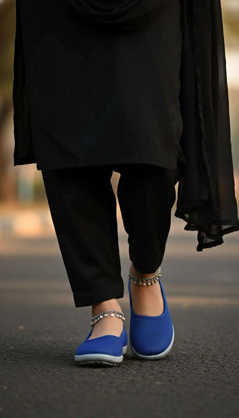 Blue Casual Sneaker WN6201 - Image 3