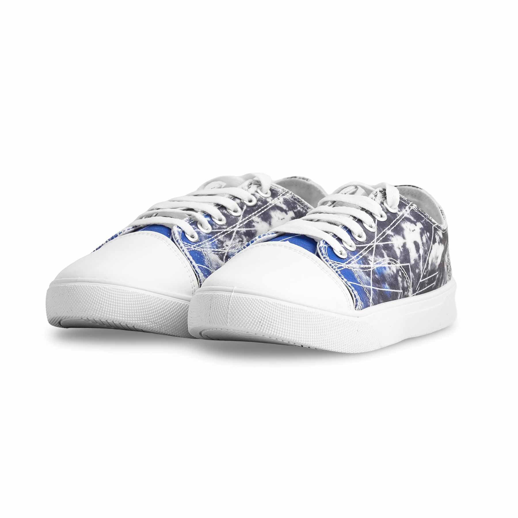 Blue Casual Women Sneaker AT7403 - Image 3