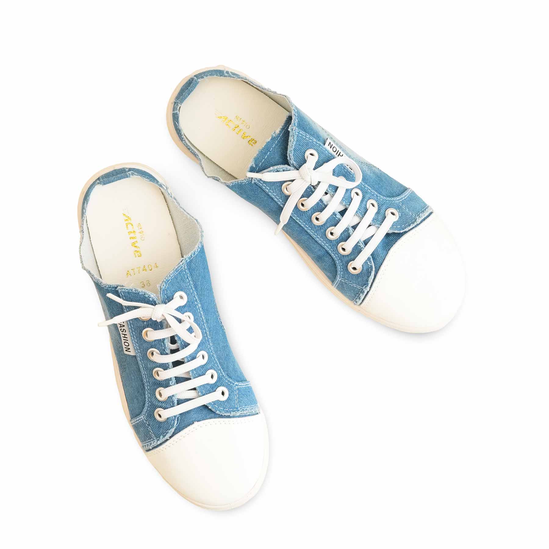 Blue Casual Women Sneaker AT7404 - Image 5