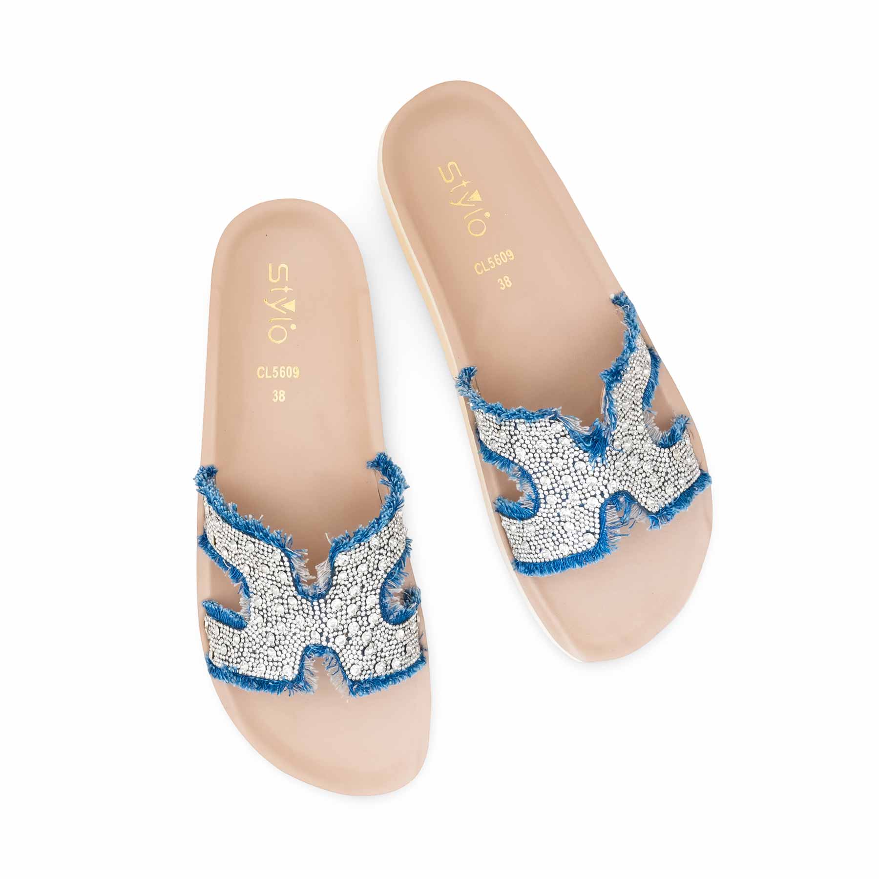 Blue Casual Women Softy CL5609 - Image 5