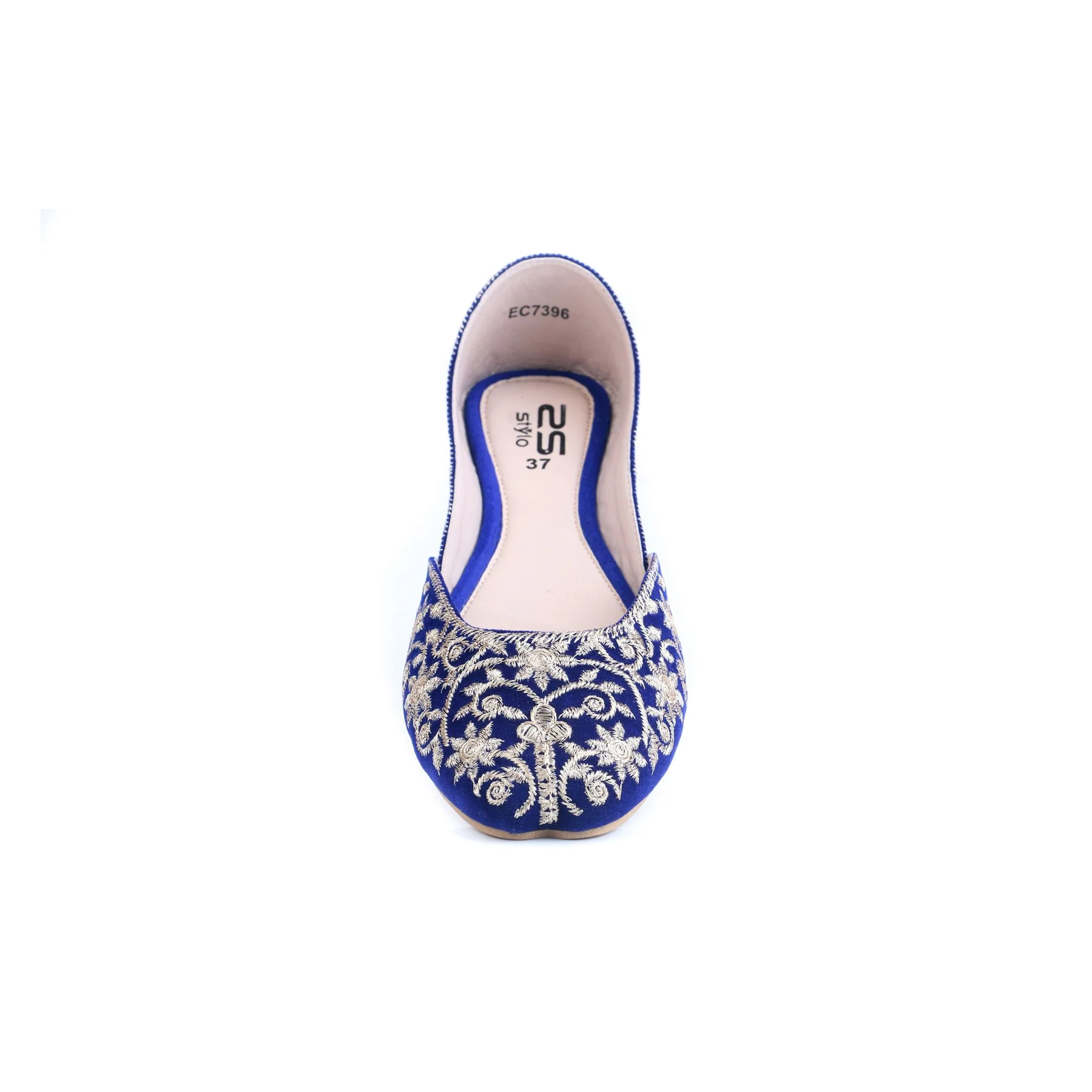 Blue Color Ethnic Khusa EC7396 - Image 3