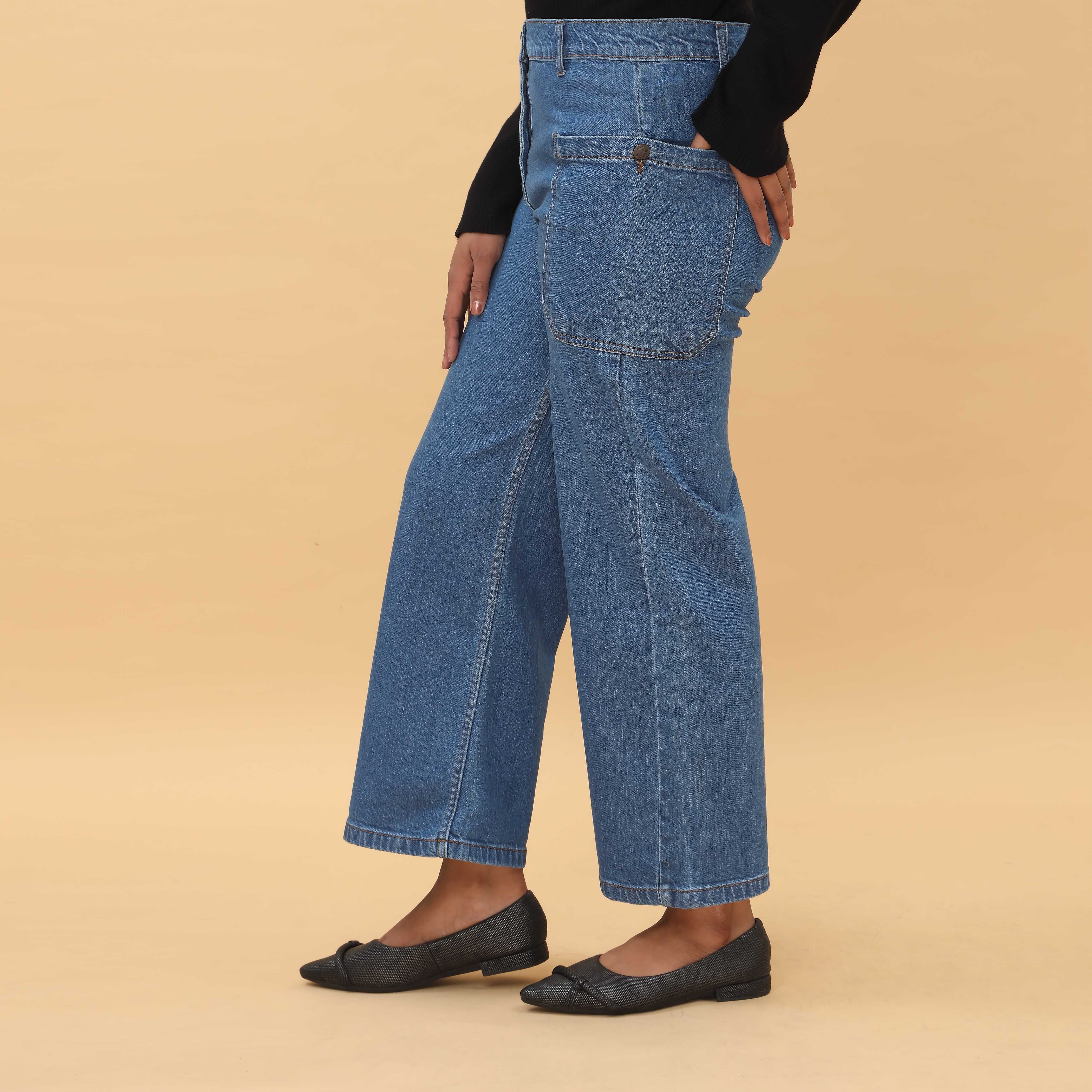 Blue Denim Pant PP5002 - Image 4