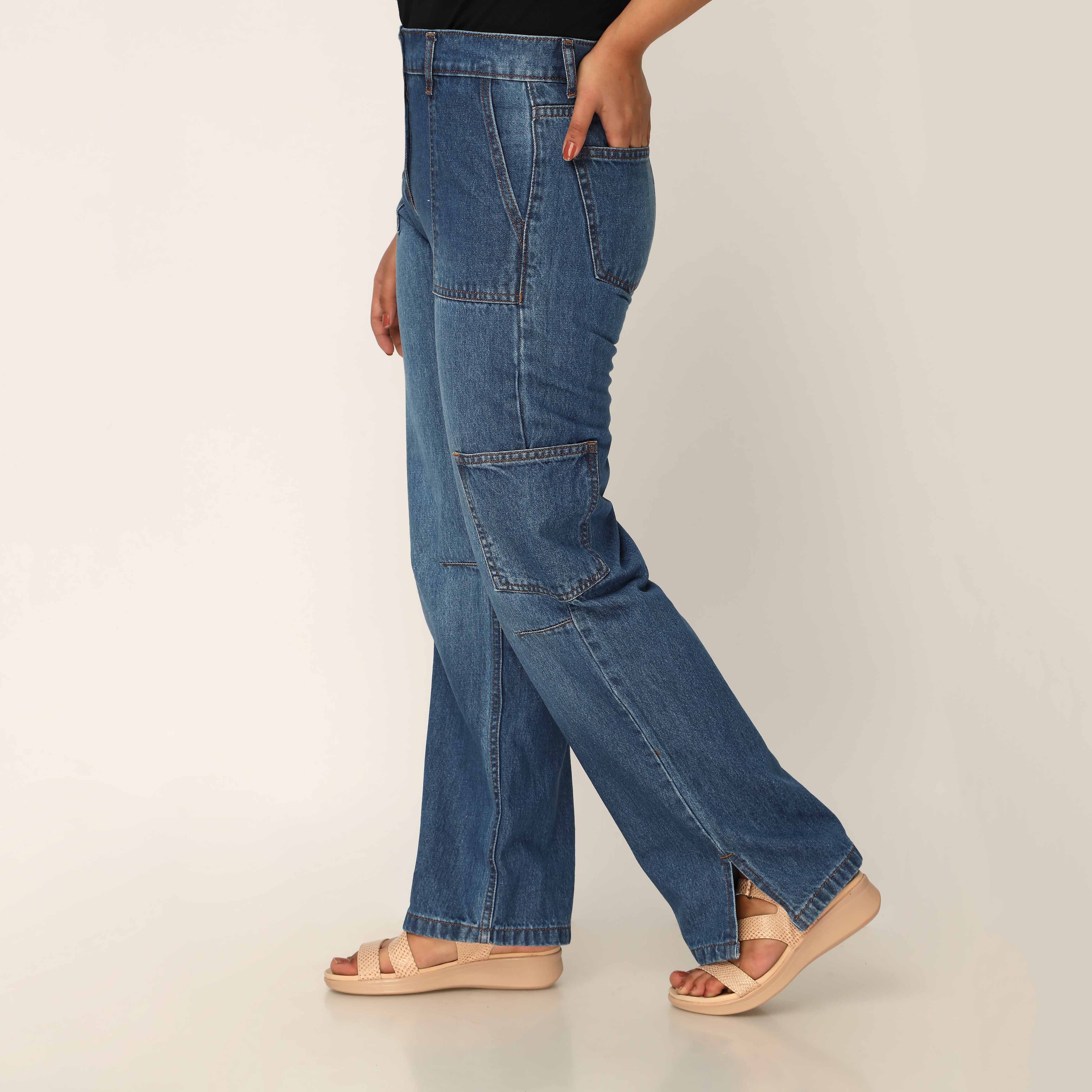 Blue Denim Pant PP5033 - Image 3
