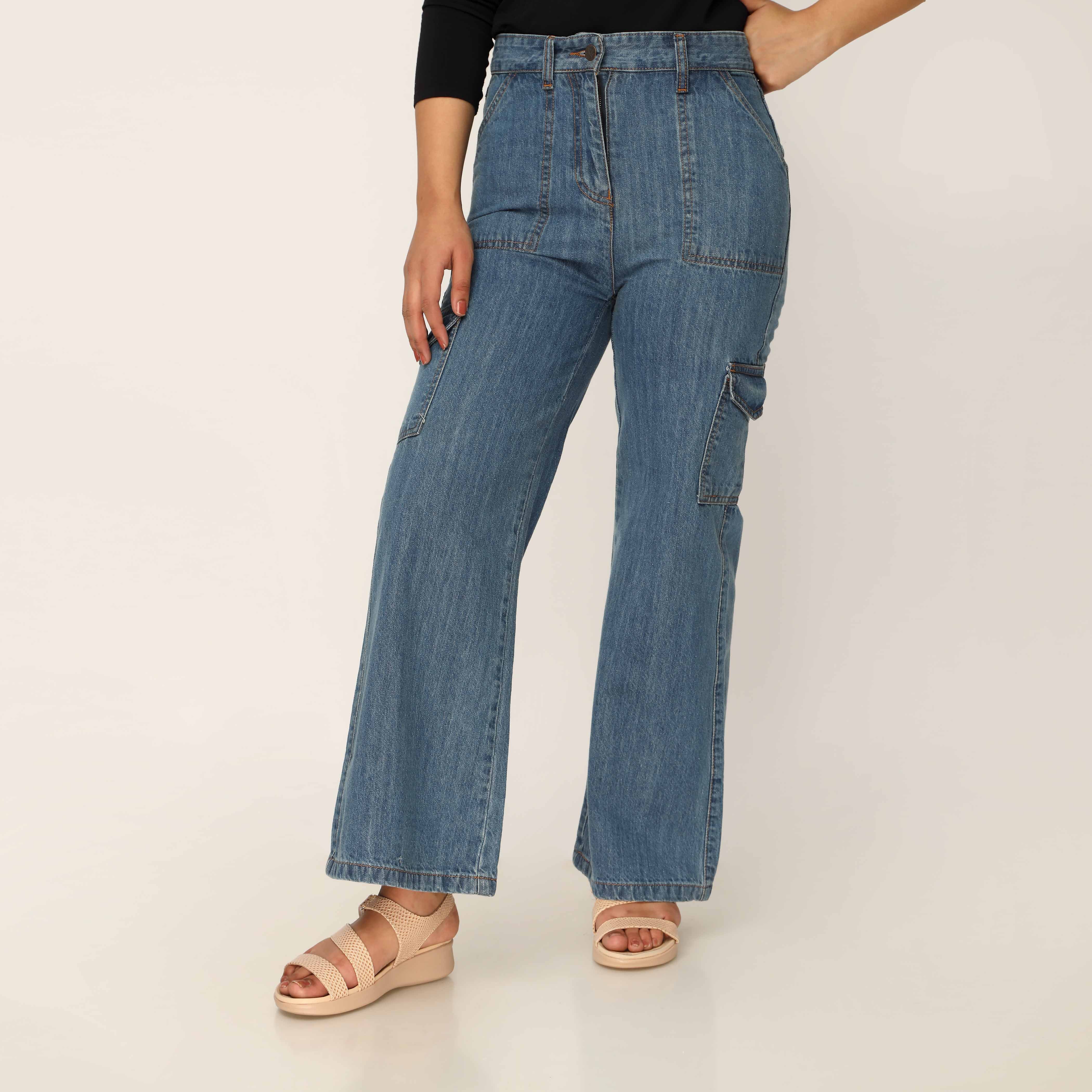 Blue Denim Pant PP5042 - Image 2