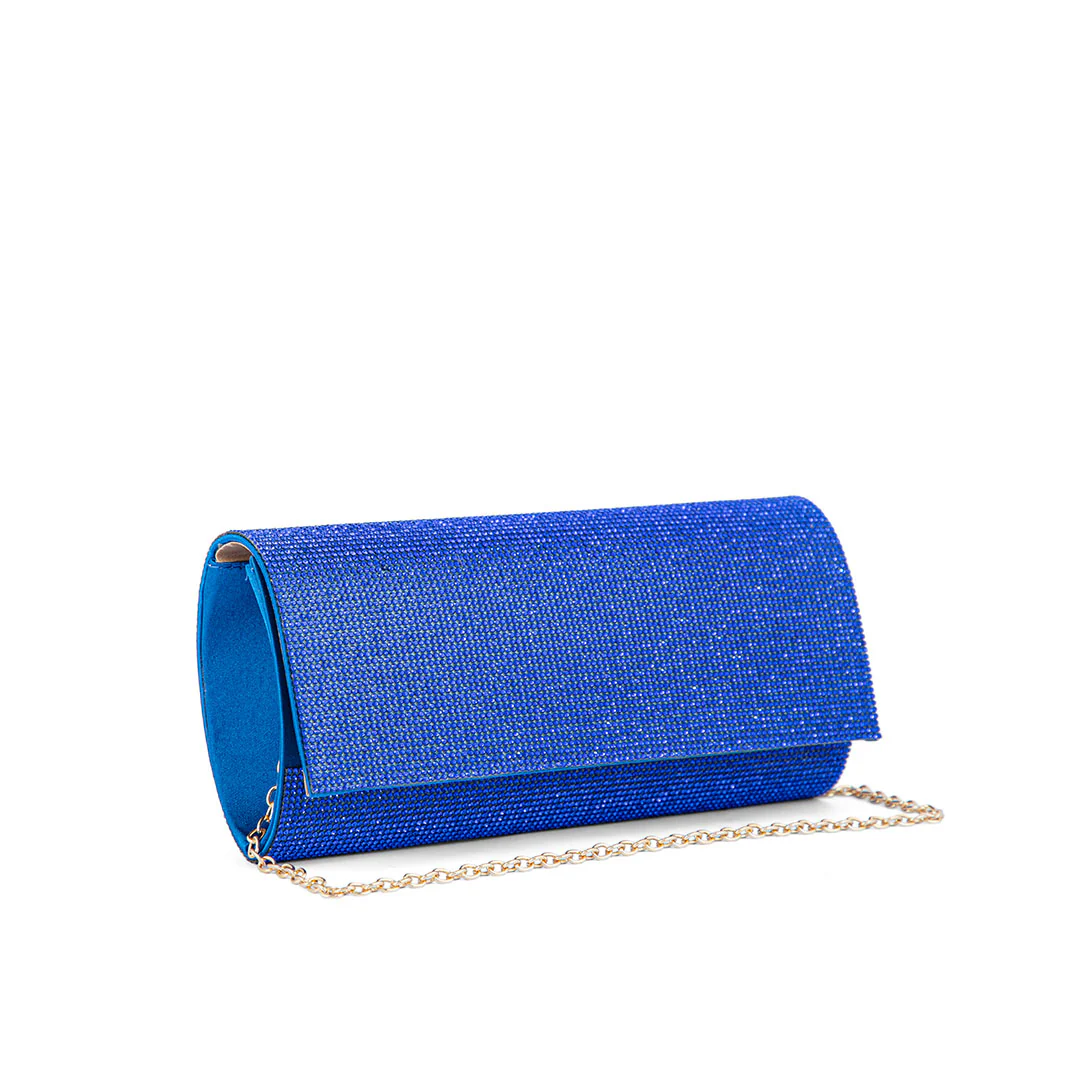 Blue Fancy Clutch P24328 - Image 3