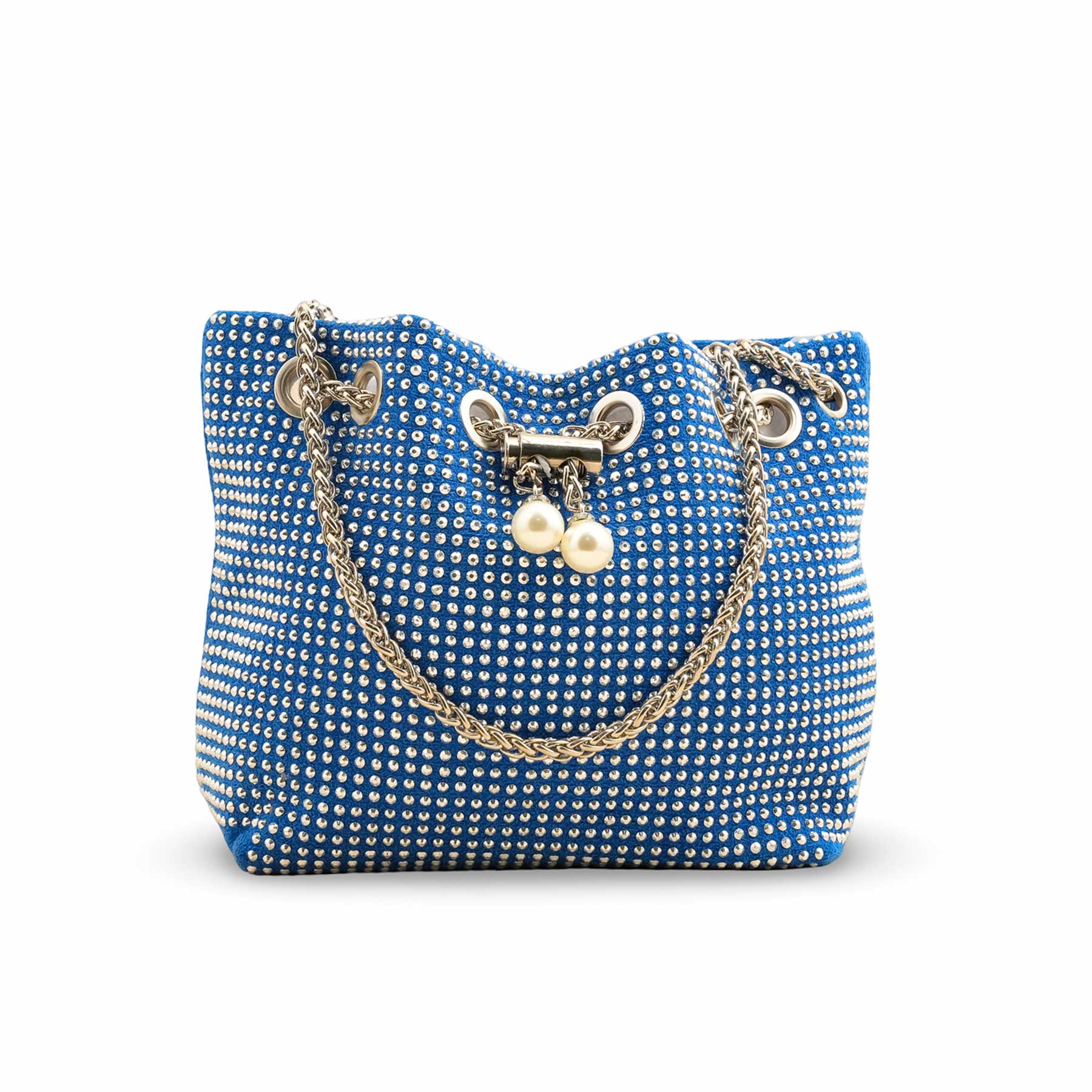 Blue Fancy Clutch P36204 - Image 2