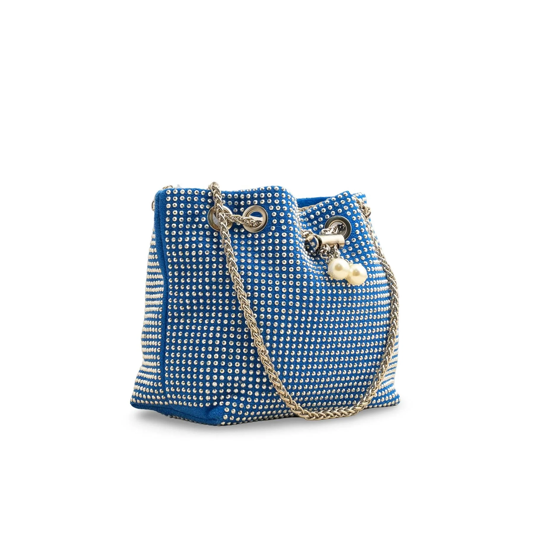 Blue Fancy Clutch P36204 - Image 3