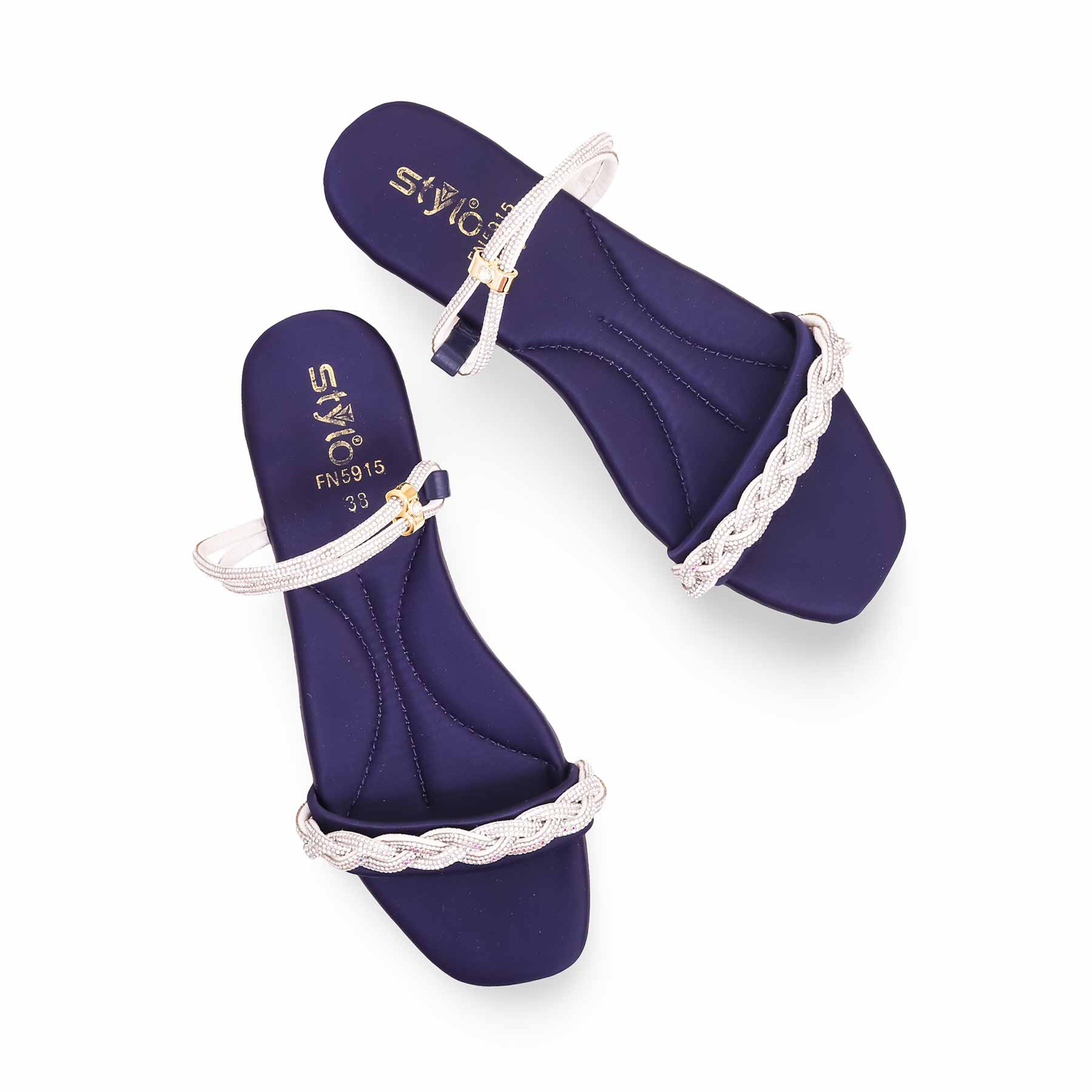 Blue Fancy Slipper FN5915 - Image 4