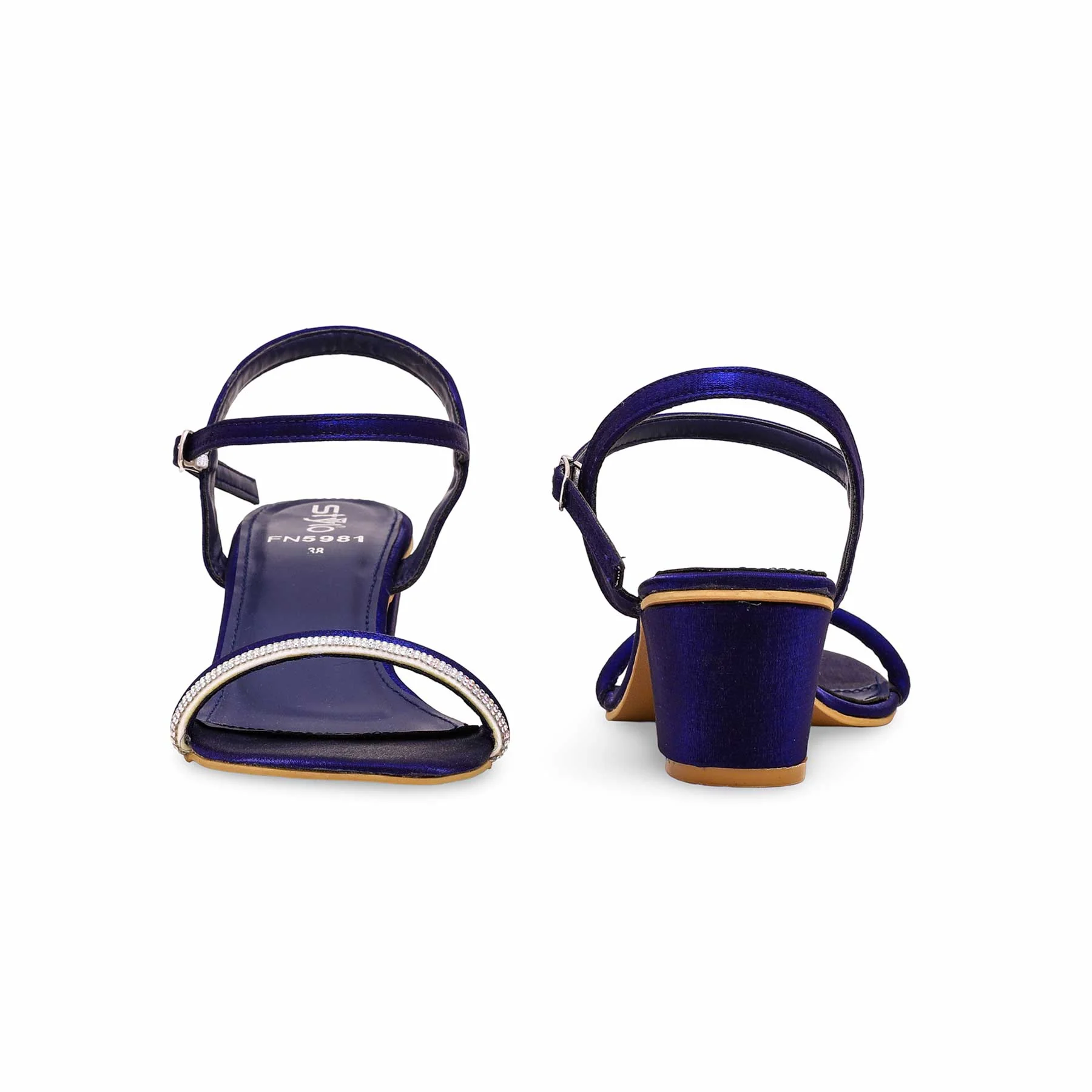 Blue Fancy Sandal FN5981 - Image 4