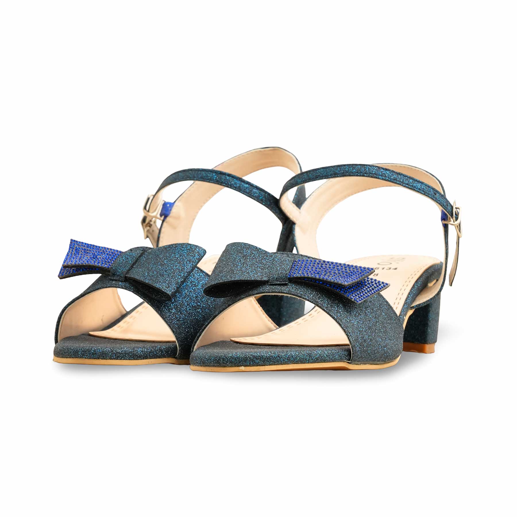 Blue Fancy Sandal For Ladies FN6134 - Image 4