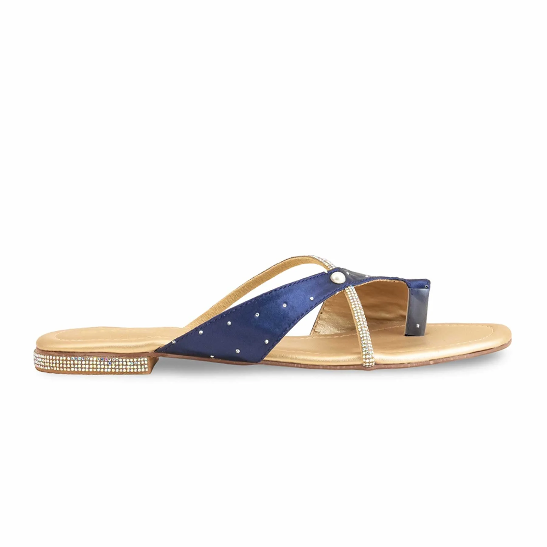 Blue Formal Chappal For Ladies FR0559 - Image 2
