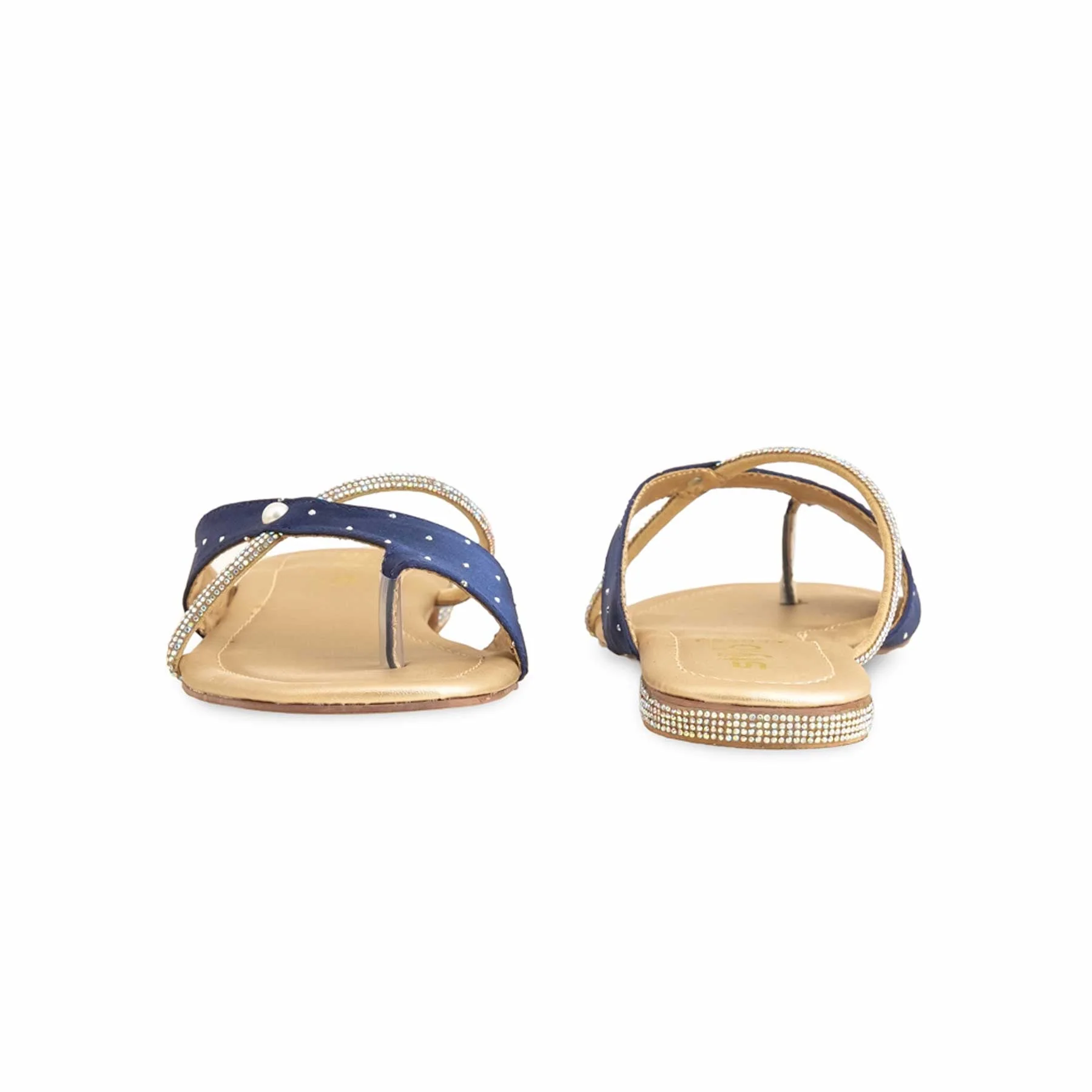 Blue Formal Chappal For Ladies FR0559 - Image 4