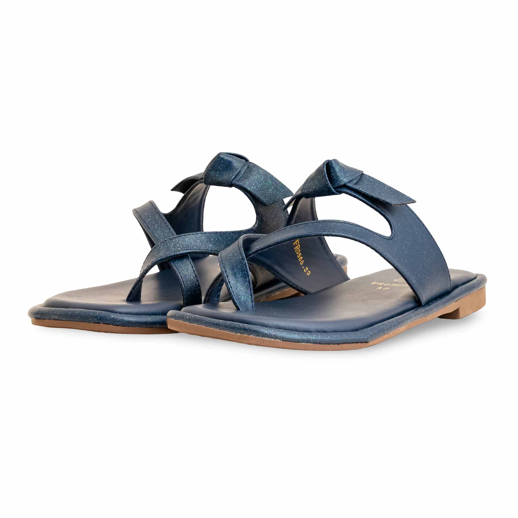 Blue Formal Chappal For Ladies FR0566 - Image 3