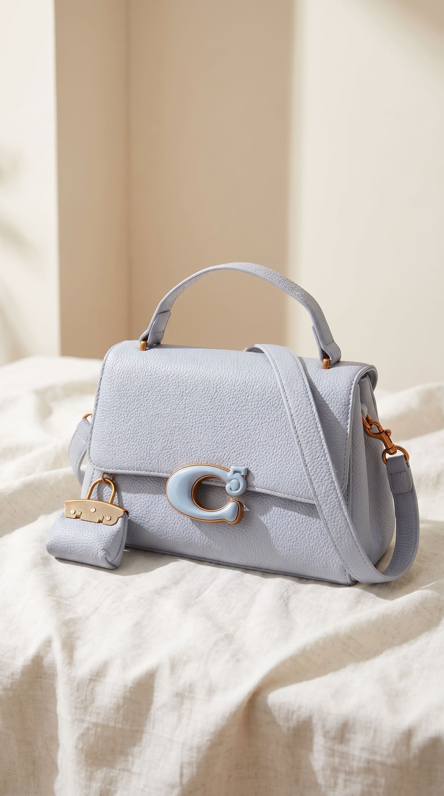 Blue Formal Hand Bag For Ladies P36505