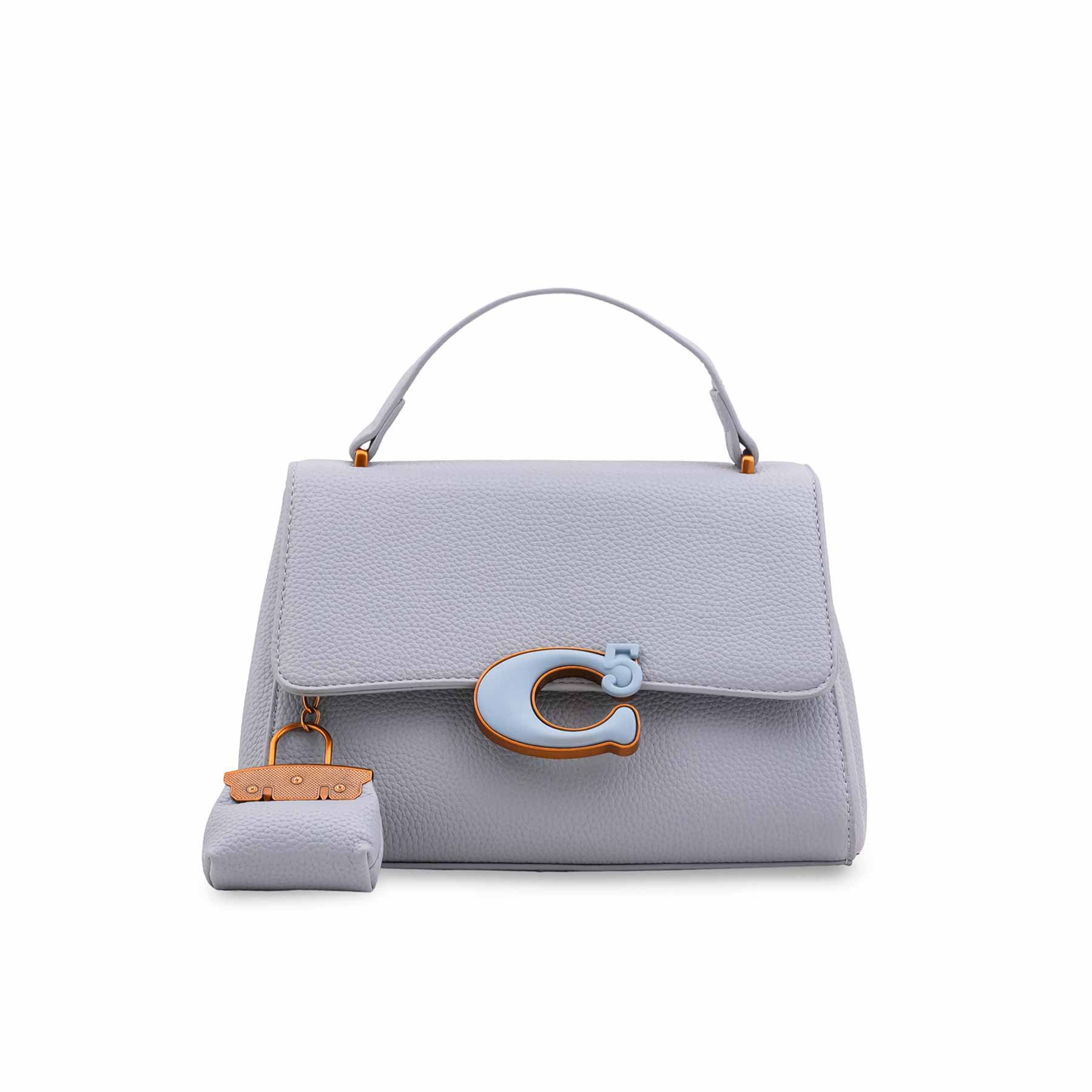 Blue Formal Hand Bag For Ladies P36505 - Image 2