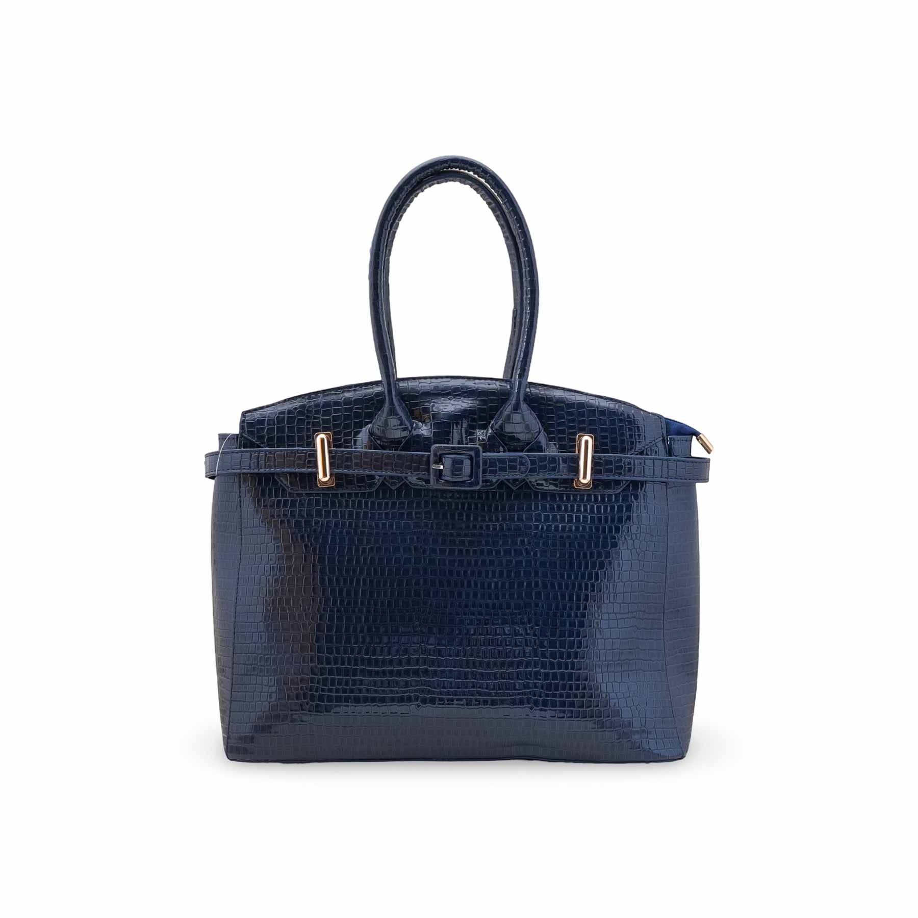 Blue Formal Hand Bag For Women P55876 - Image 2