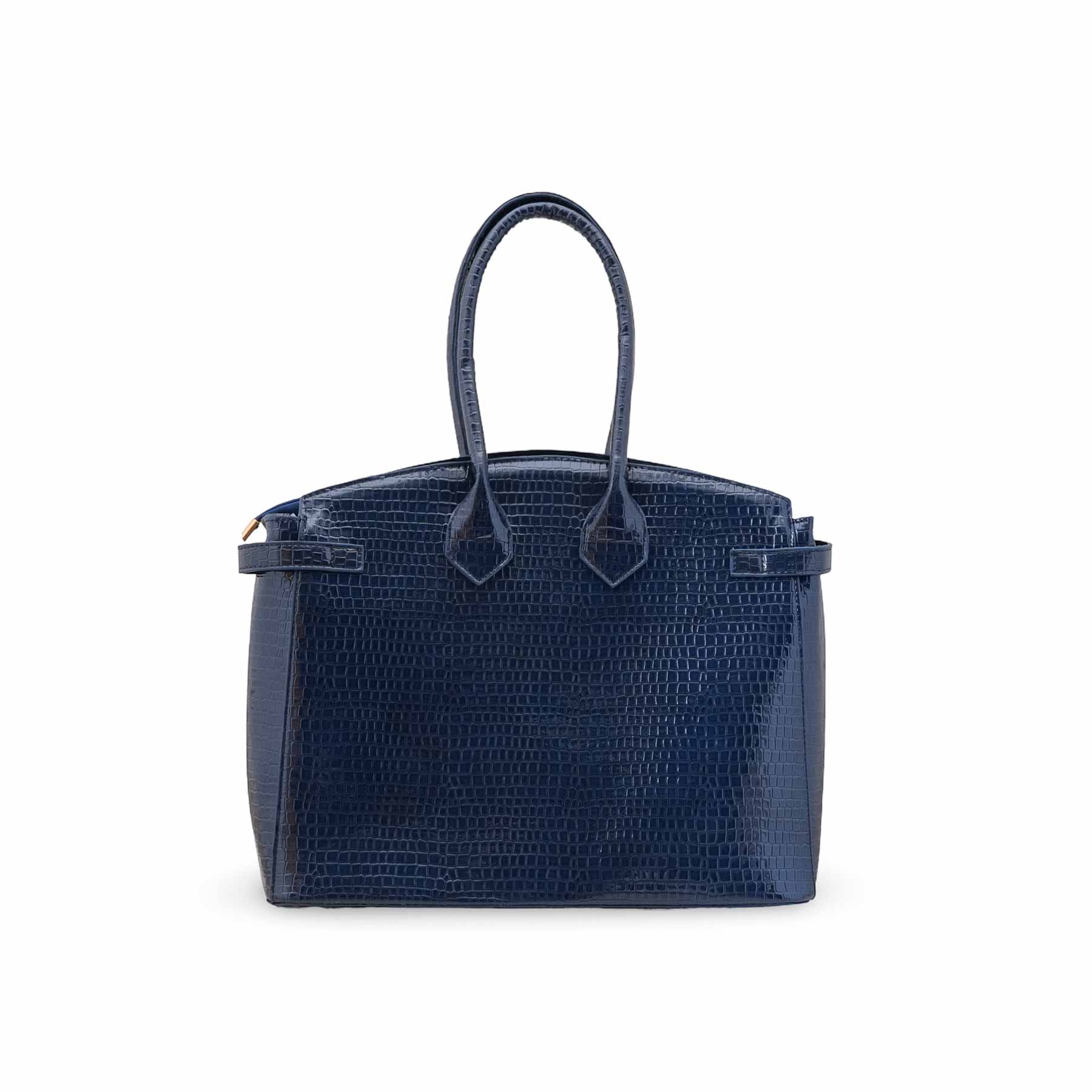 Blue Formal Hand Bag For Women P55876 - Image 4